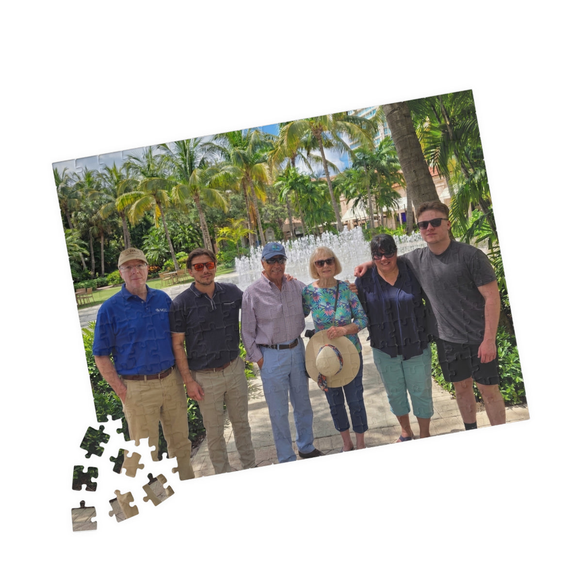 Custom Family Photo Puzzle — Personalized 252 or 520-Piece Jigsaw Keepsake