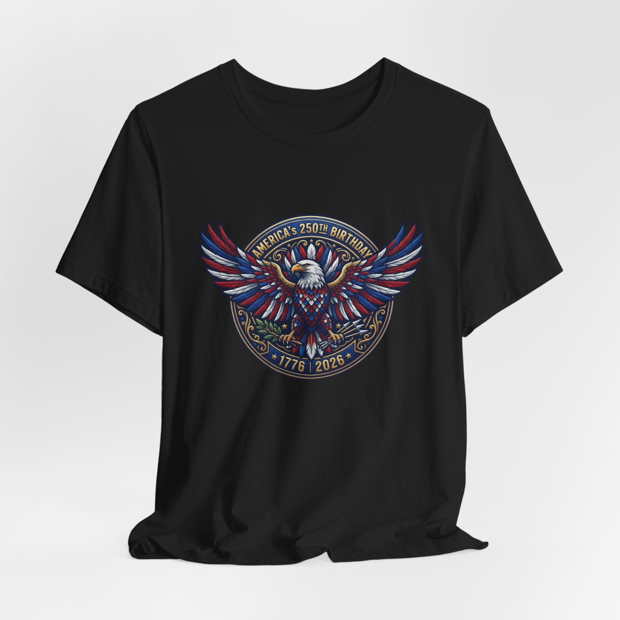 Patriotic Eagle America's 250th Birthday T-Shirt — 1776–2026 Commemorative Tee