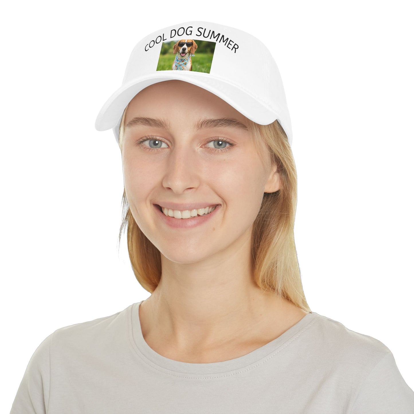 Design your way! Personalized Photo Baseball Cap — Custom Pet Image Low-Profile Hat