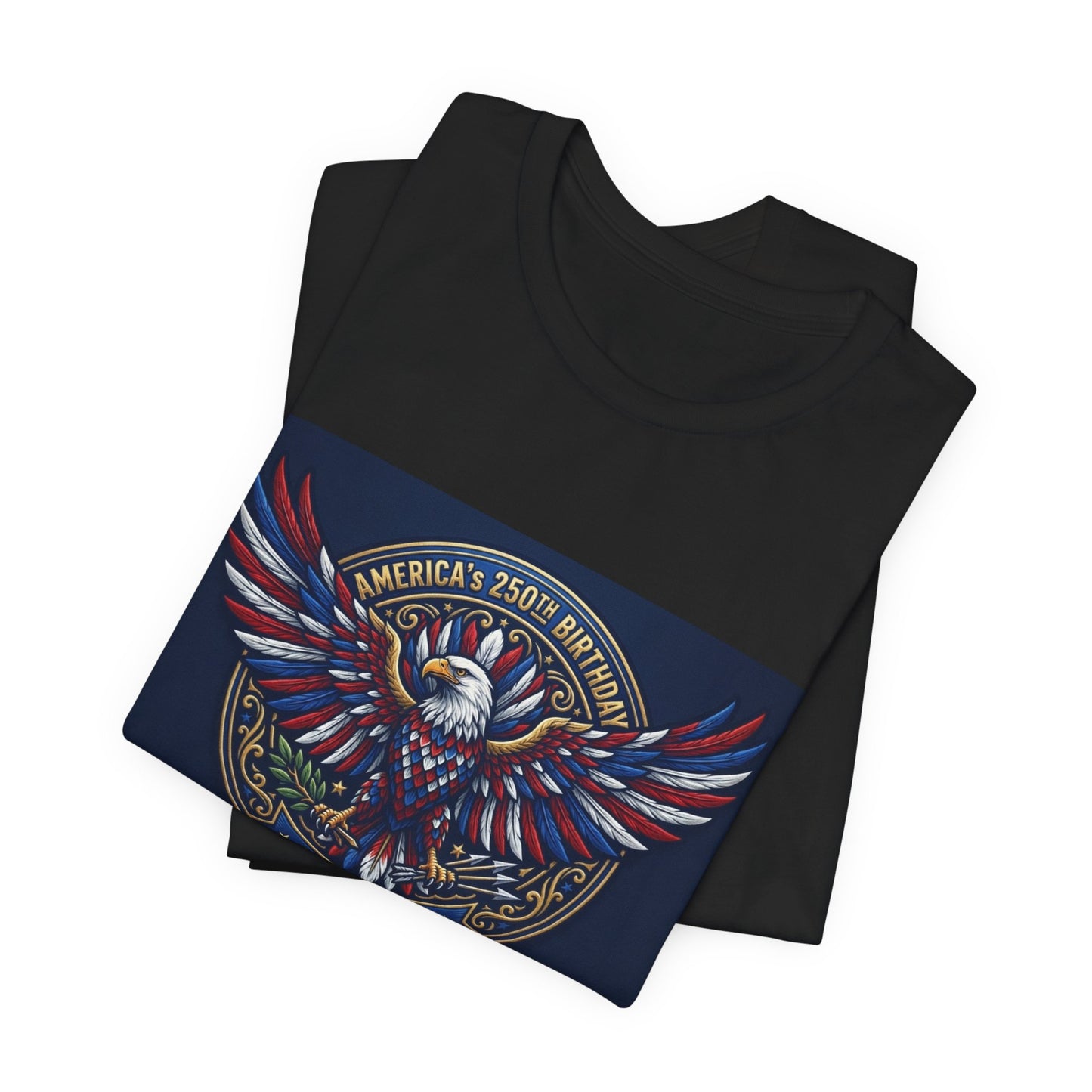 Patriotic Eagle 250th Anniversary T-Shirt — America 1776–2026 Commemorative Tee