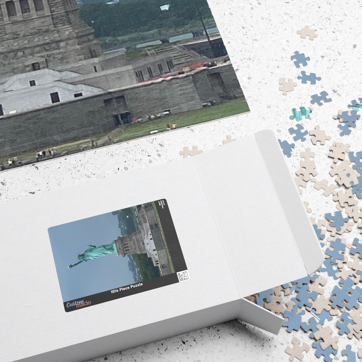Statue of Liberty Jigsaw Puzzle - New York Landmark Puzzle (110/252/520/1014 pcs)