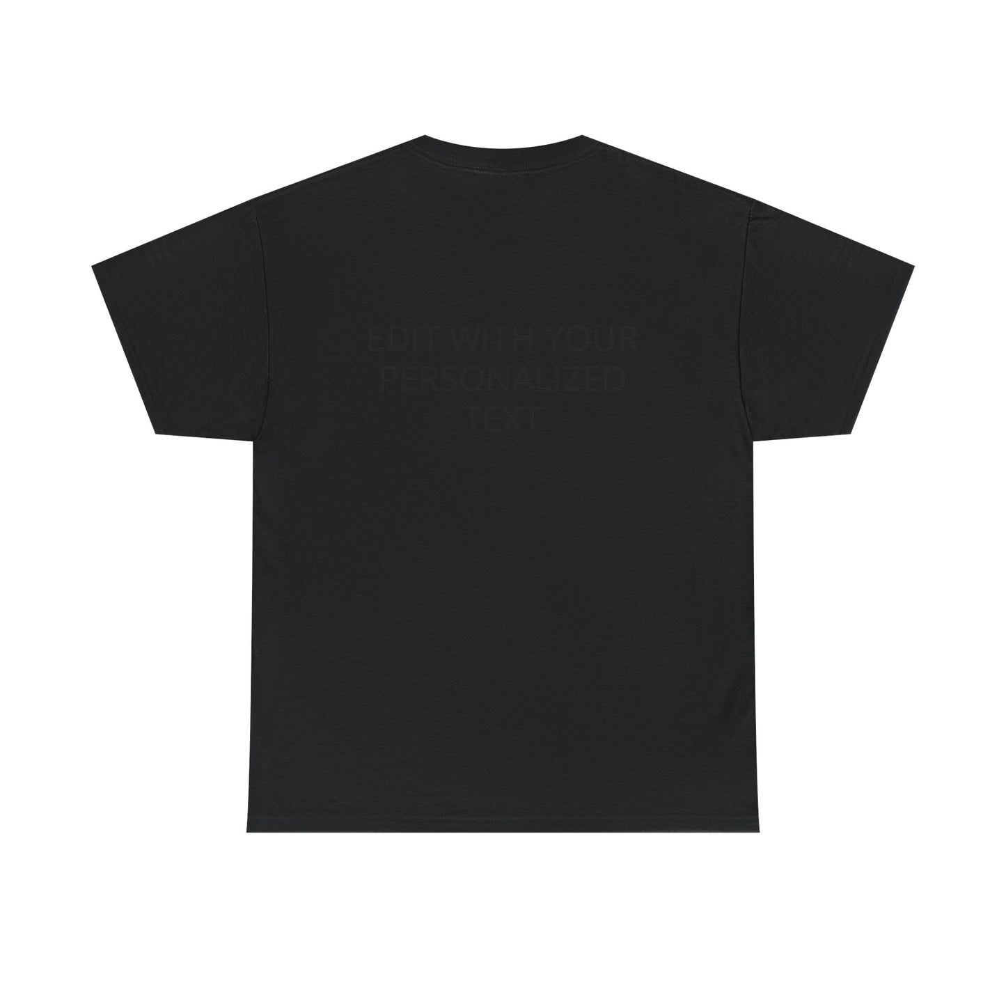 Fully Customizable Multi-Photo T-Shirt – Personalized Text & Image 5-Zone Tee