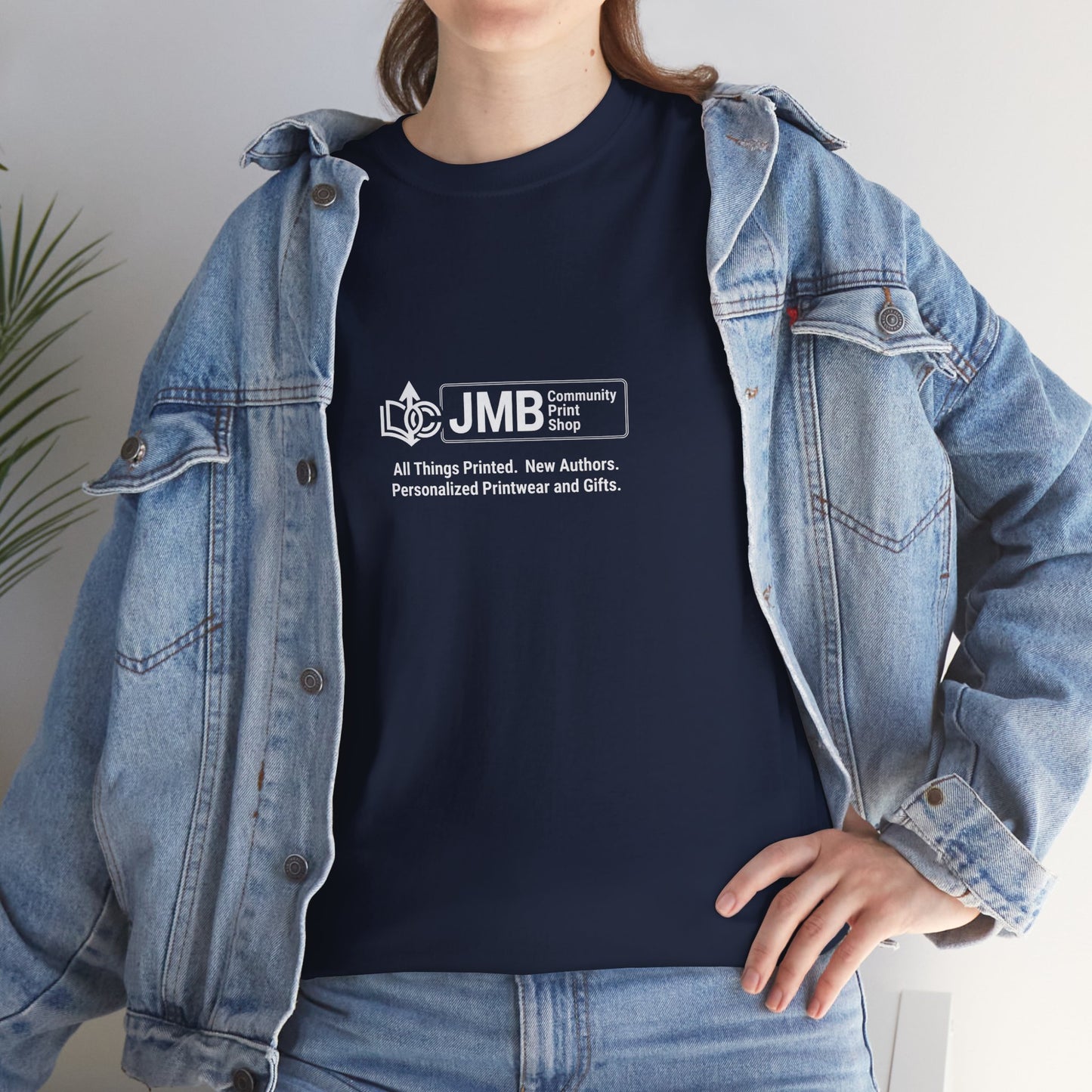 T-Shirt — Minimalist JMB Logo Tee (Small Chest Print)