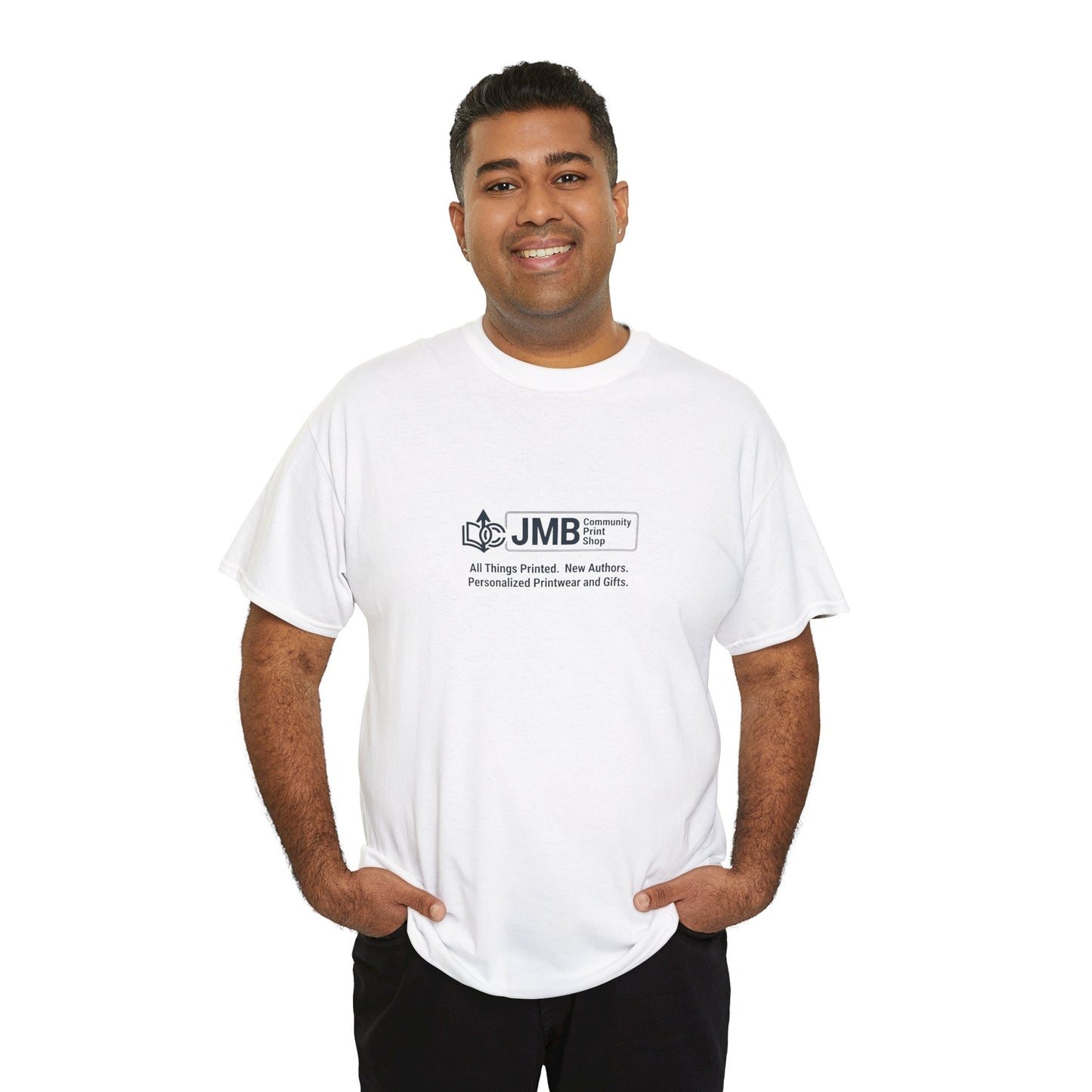 T-Shirt — Minimalist JMB Logo Tee (Small Chest Print)