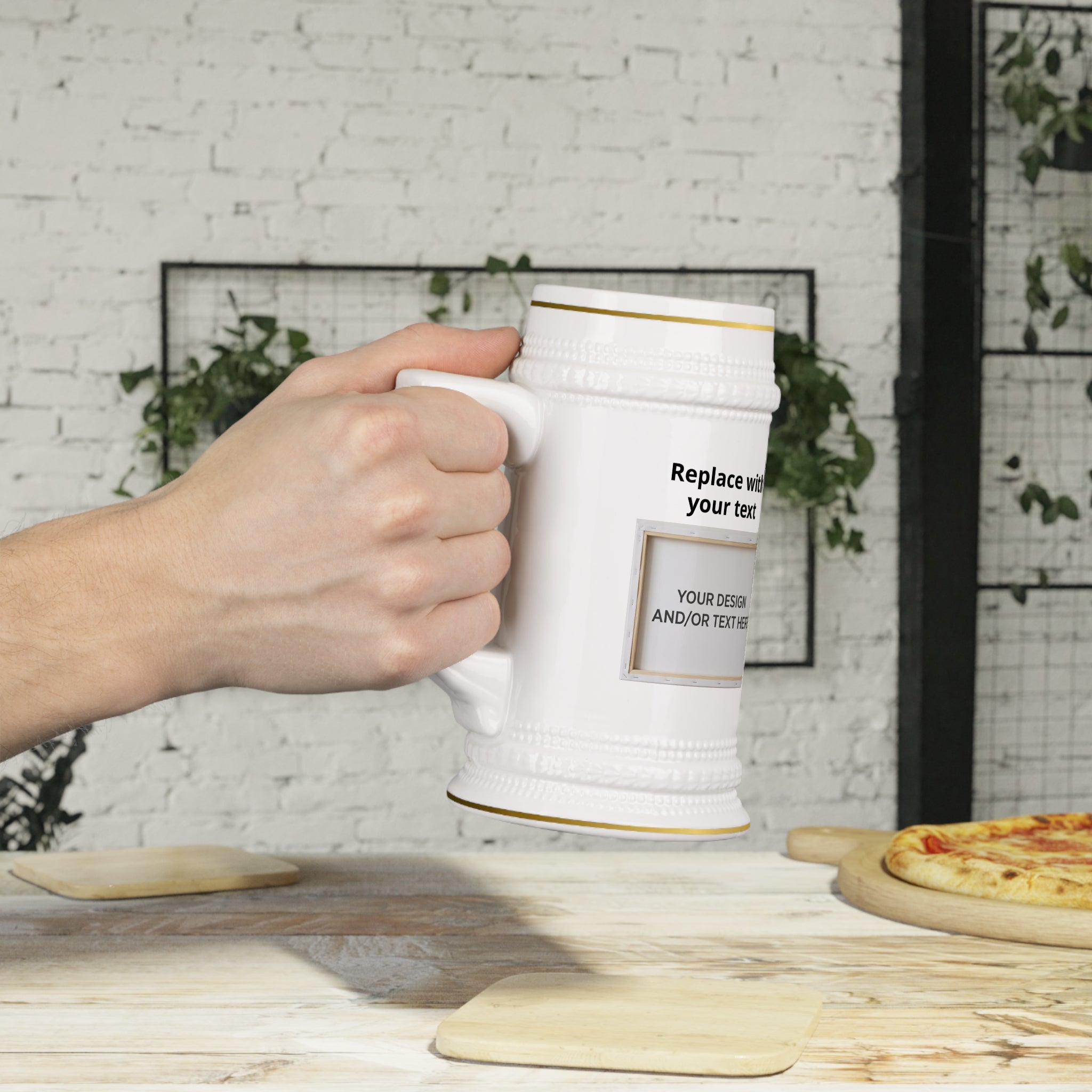Design Your Way! Classic Beer Stein Mug – Vintage Bierkrug