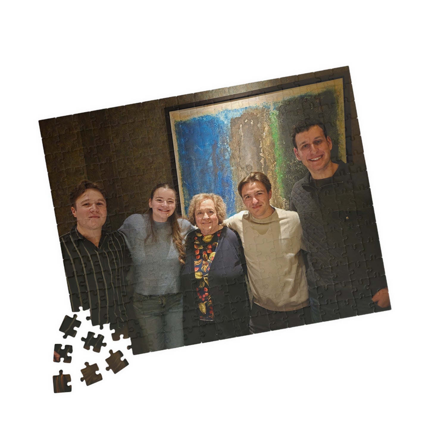 Custom Photo Family Puzzle — Personalized Jigsaw (110–1014 Pieces)