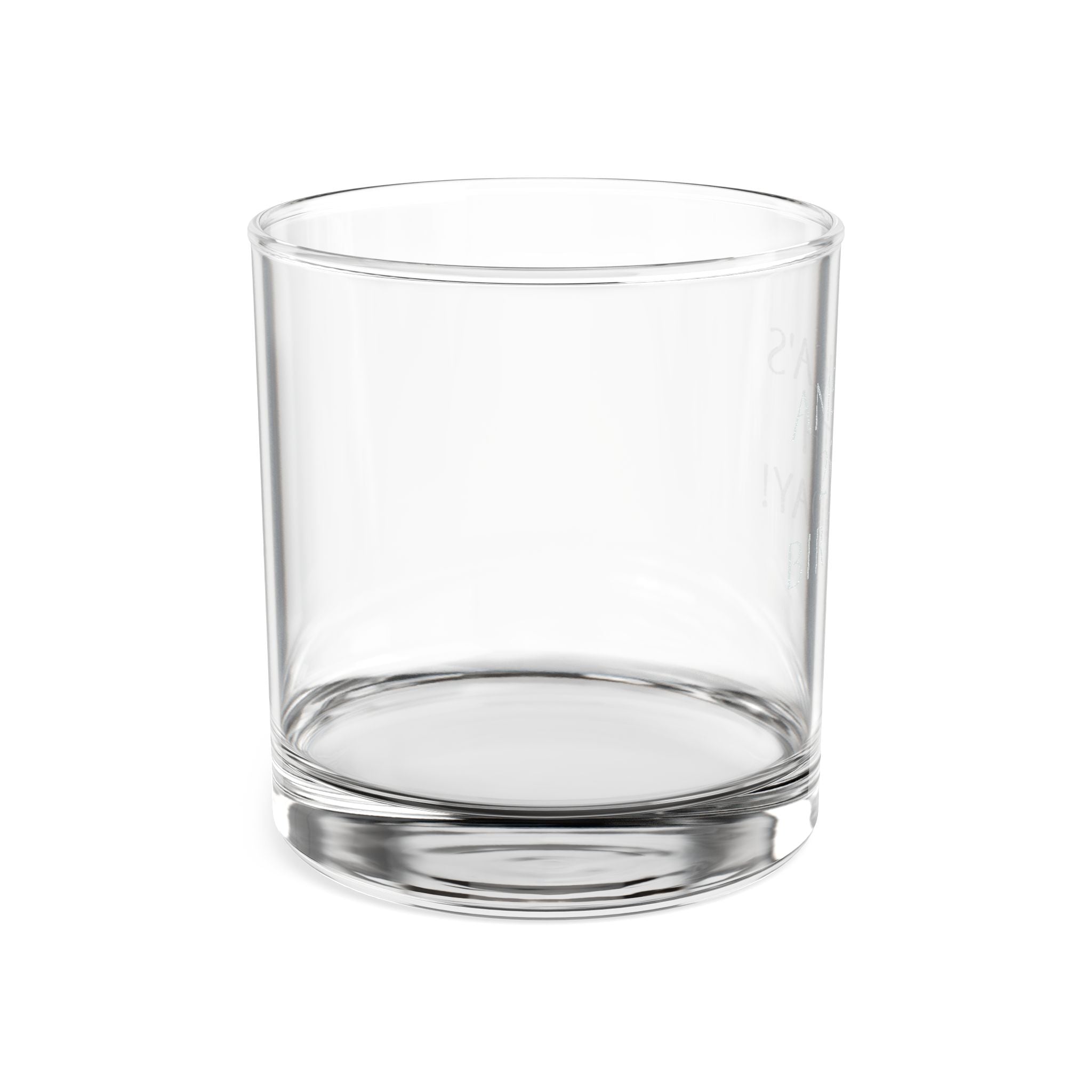 Engraved Whiskey Glass (10.5 oz) — Personalized Birthday & Milestone Rocks Glass
