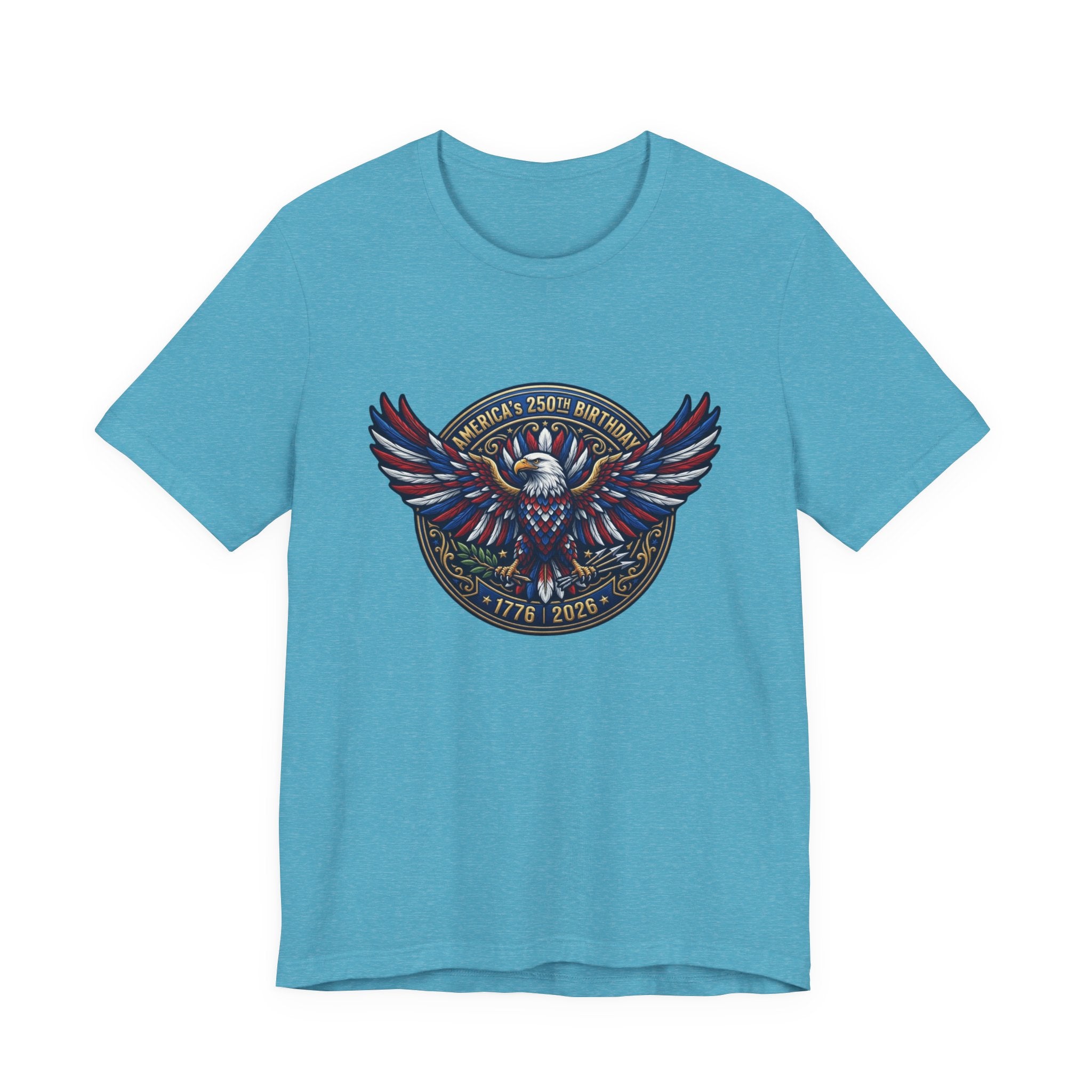 Patriotic Eagle America's 250th Birthday T-Shirt — 1776–2026 Commemorative Tee