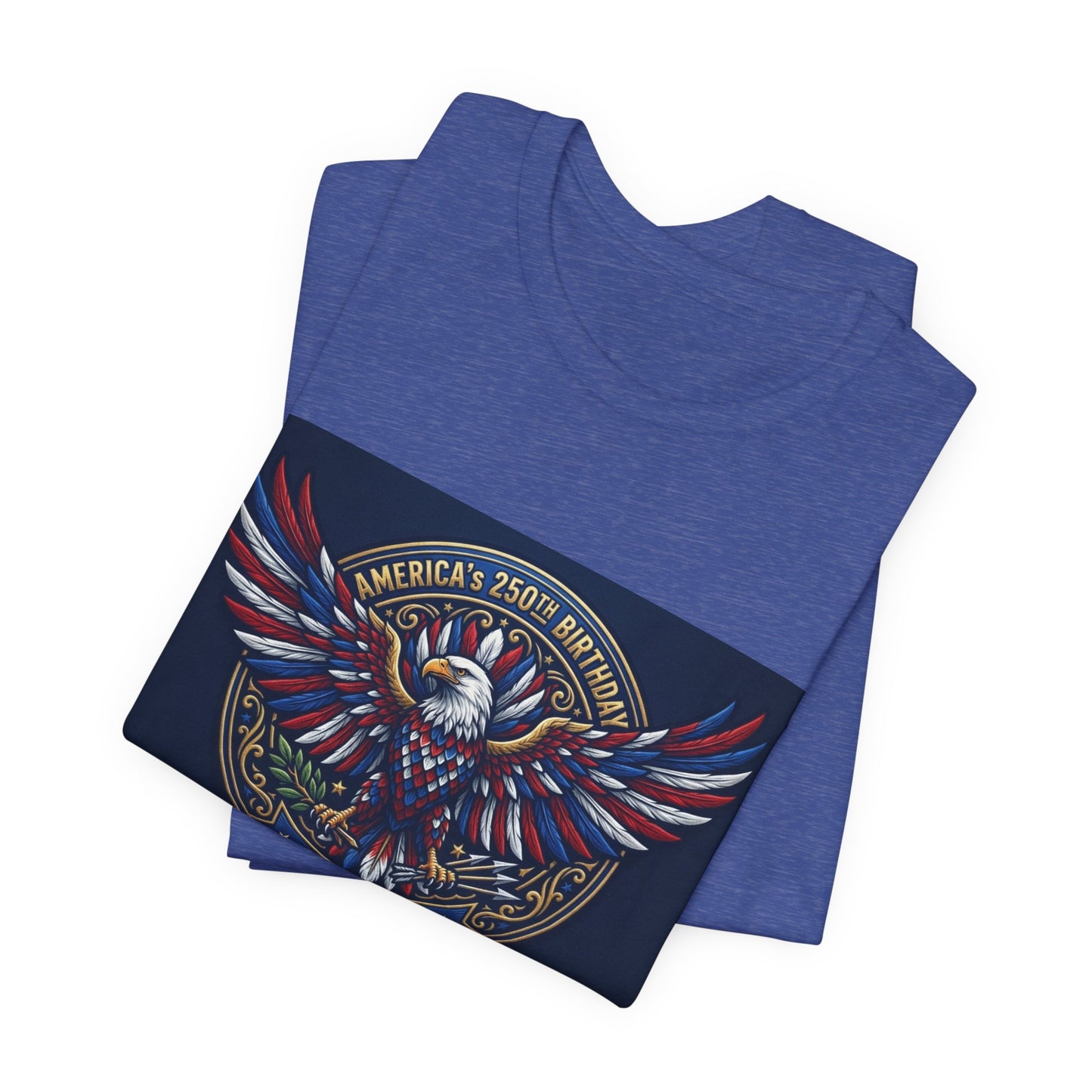 Patriotic Eagle 250th Anniversary T-Shirt — America 1776–2026 Commemorative Tee