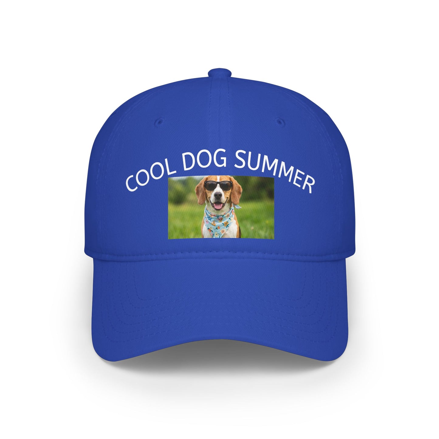 Design your way! Personalized Photo Baseball Cap — Custom Pet Image Low-Profile Hat