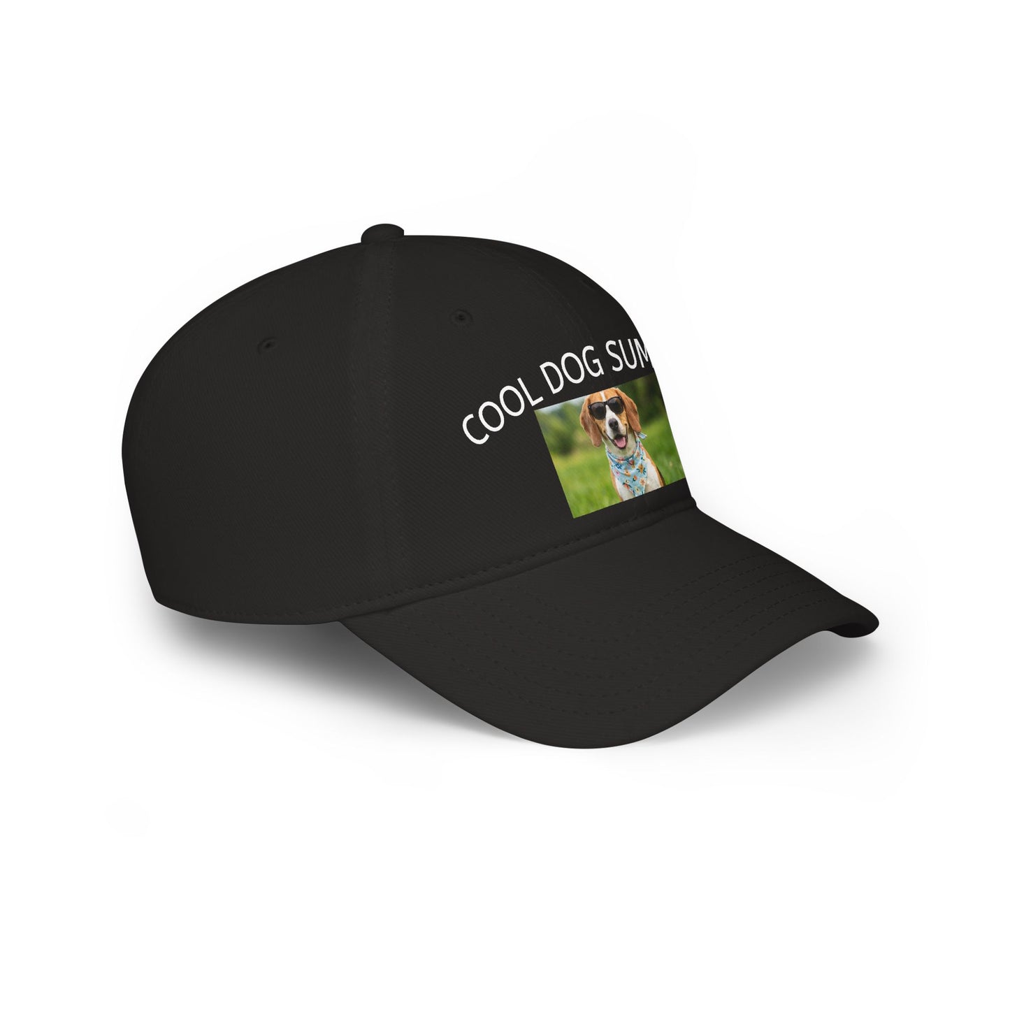 Design your way! Personalized Photo Baseball Cap — Custom Pet Image Low-Profile Hat