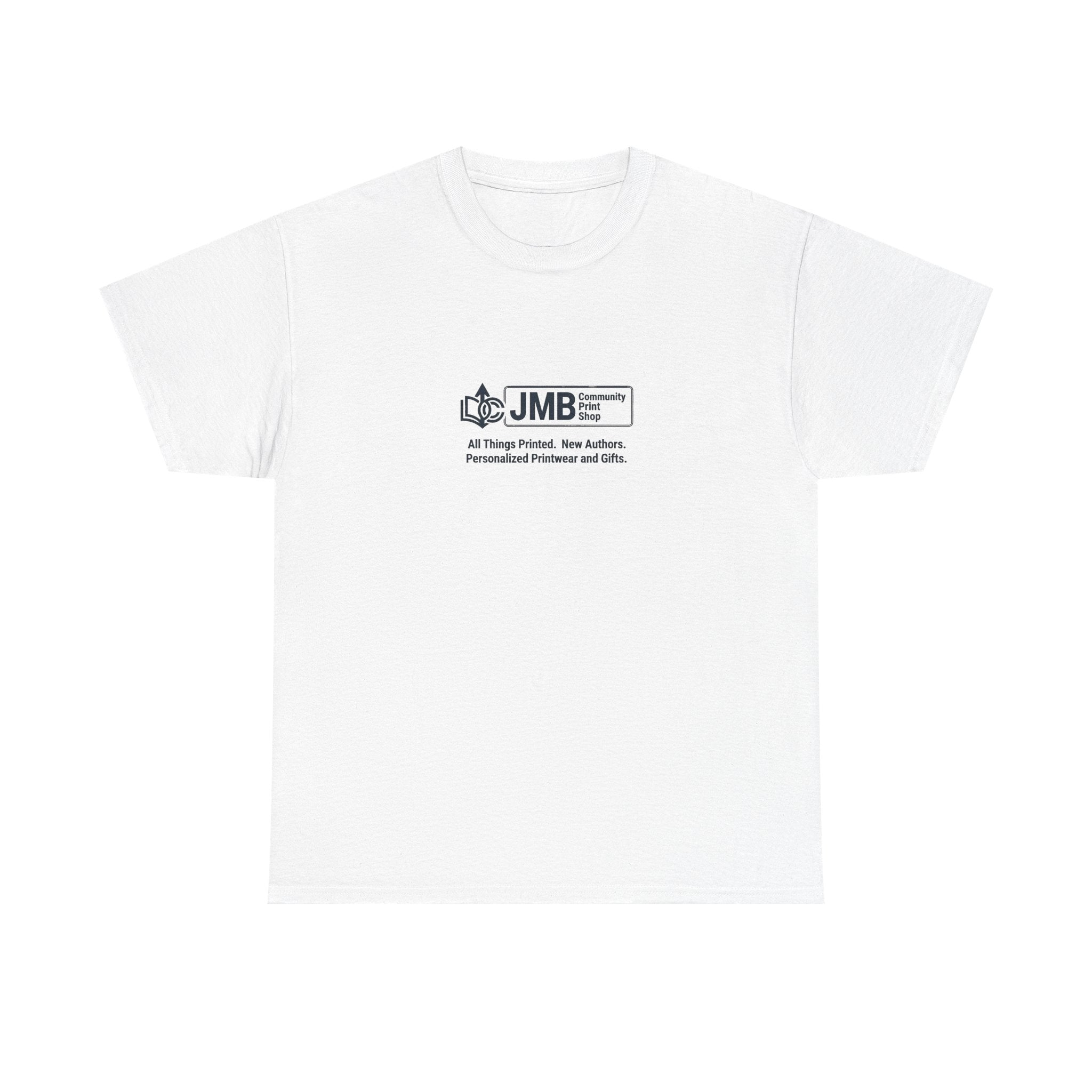T-Shirt — Minimalist JMB Logo Tee (Small Chest Print)