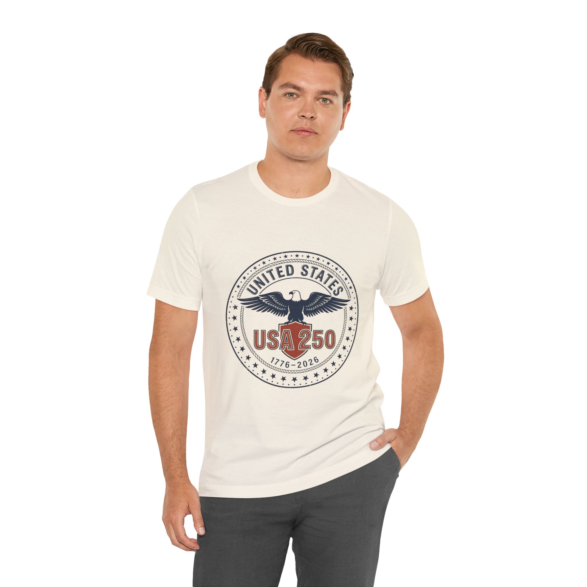 USA 250th Birthday Eagle Seal T-Shirt | 1776-2026 4th of July Patriotic Birthday