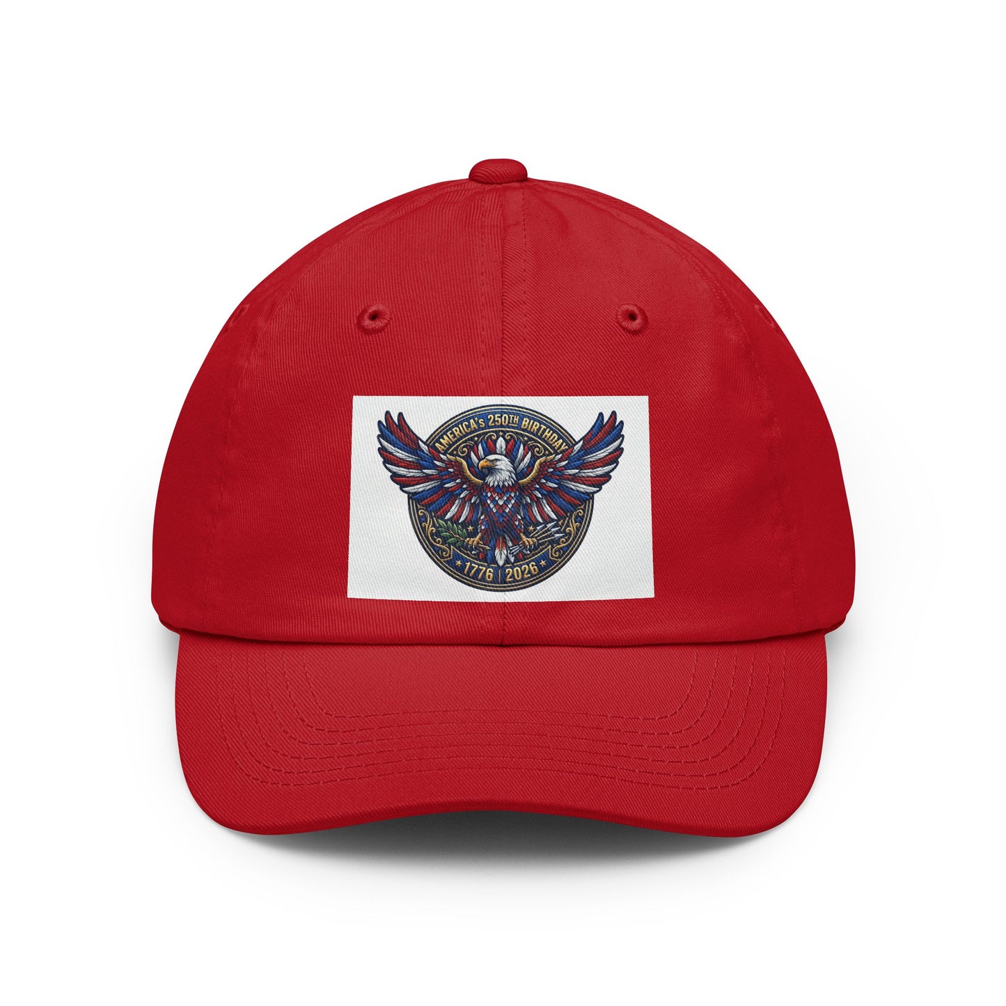 Dad Hat - 'America's 250th Birthday' Embroidered Patriotic Cap