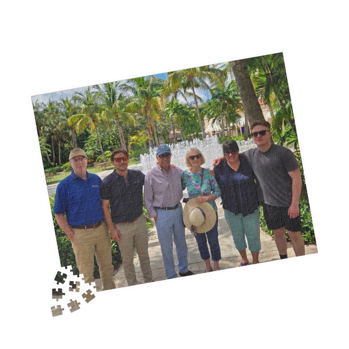 Custom Family Photo Puzzle — Personalized 252 or 520-Piece Jigsaw Keepsake