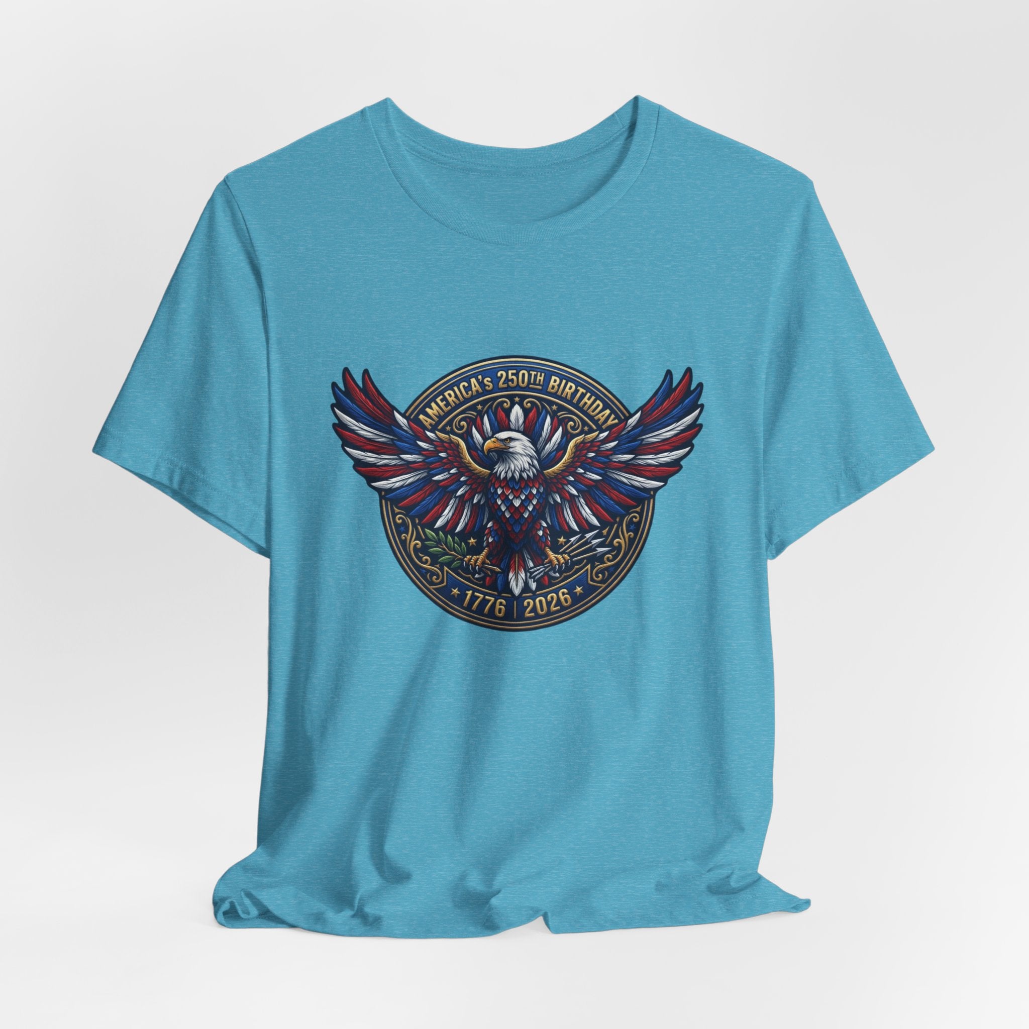 Patriotic Eagle America's 250th Birthday T-Shirt — 1776–2026 Commemorative Tee
