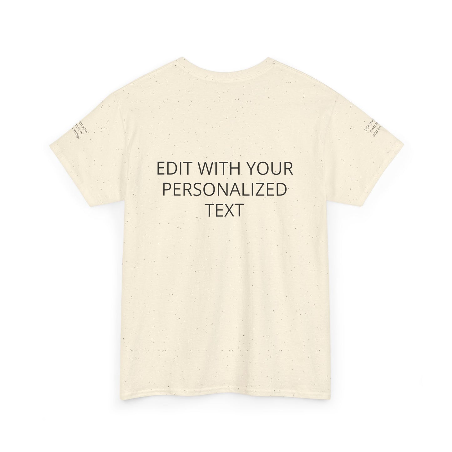 Fully Customizable Multi-Photo T-Shirt – Personalized Text & Image 5-Zone Tee
