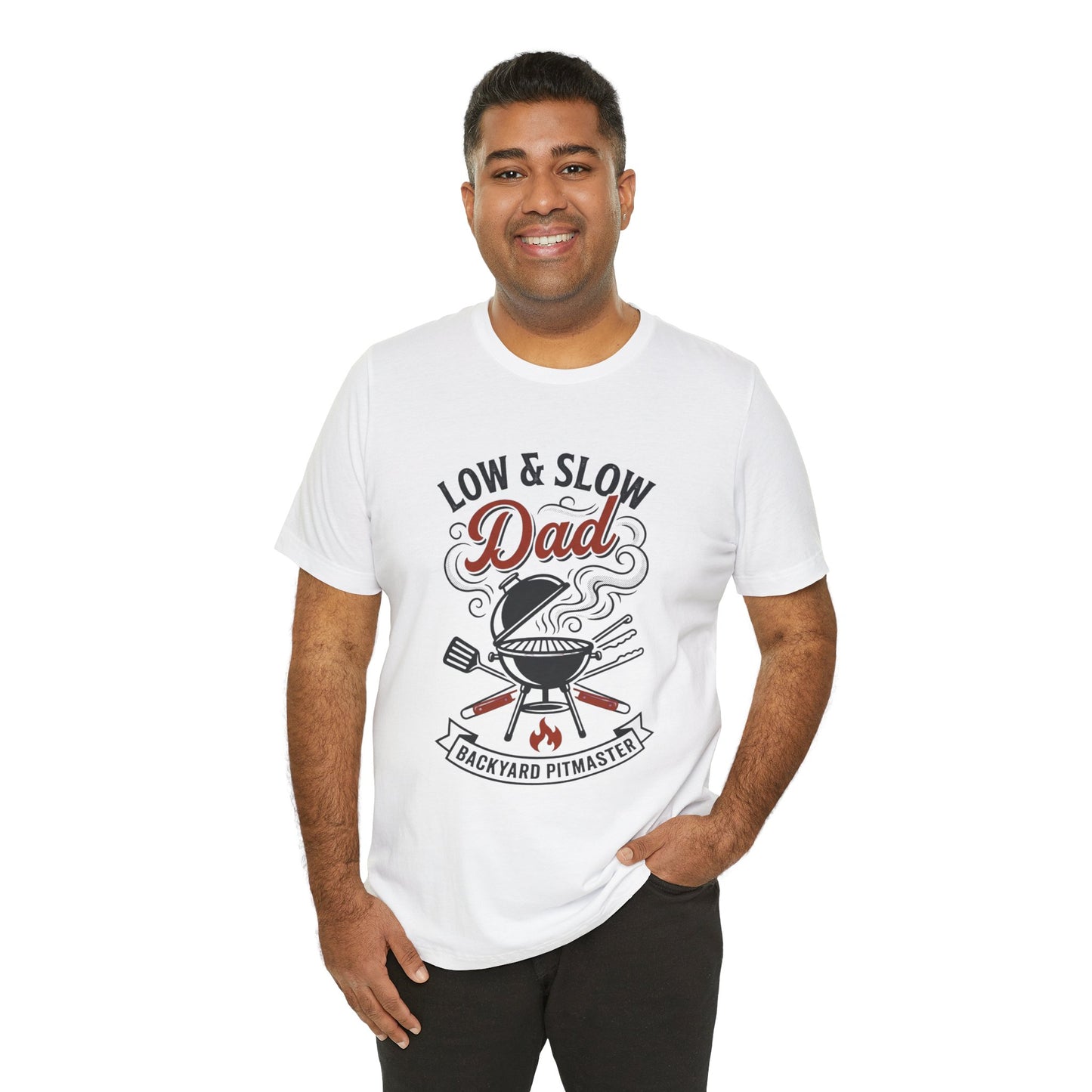 Low & Slow Dad Grill T-Shirt | Father’s Day BBQ Pitmaster Tee