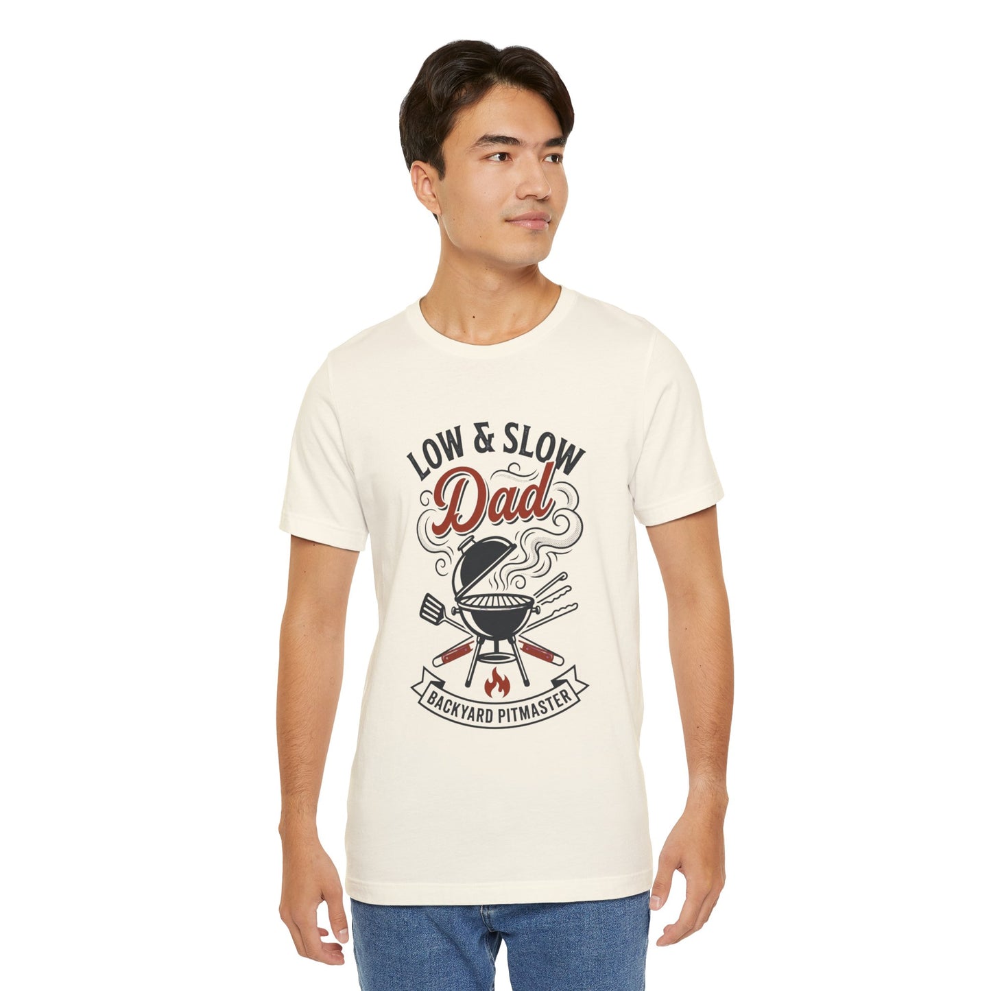 Low & Slow Dad Grill T-Shirt | Father’s Day BBQ Pitmaster Tee