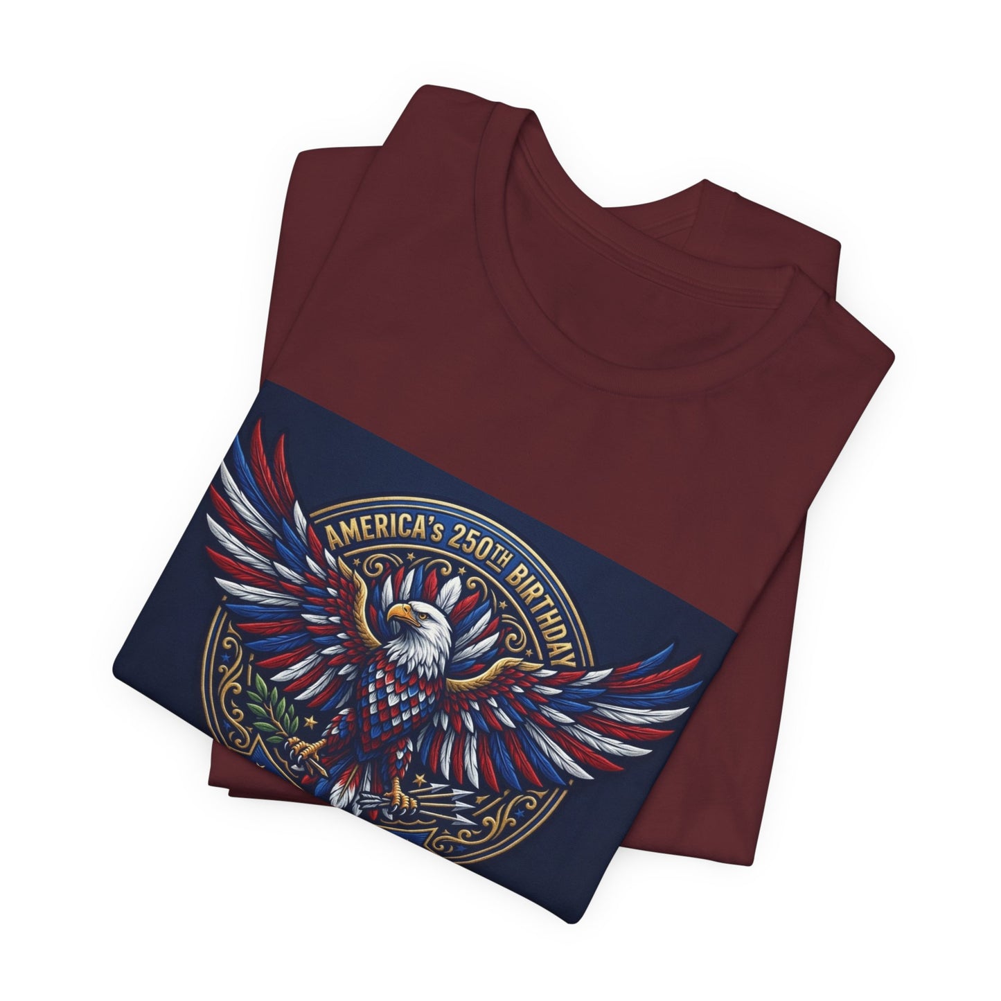 Patriotic Eagle 250th Anniversary T-Shirt — America 1776–2026 Commemorative Tee