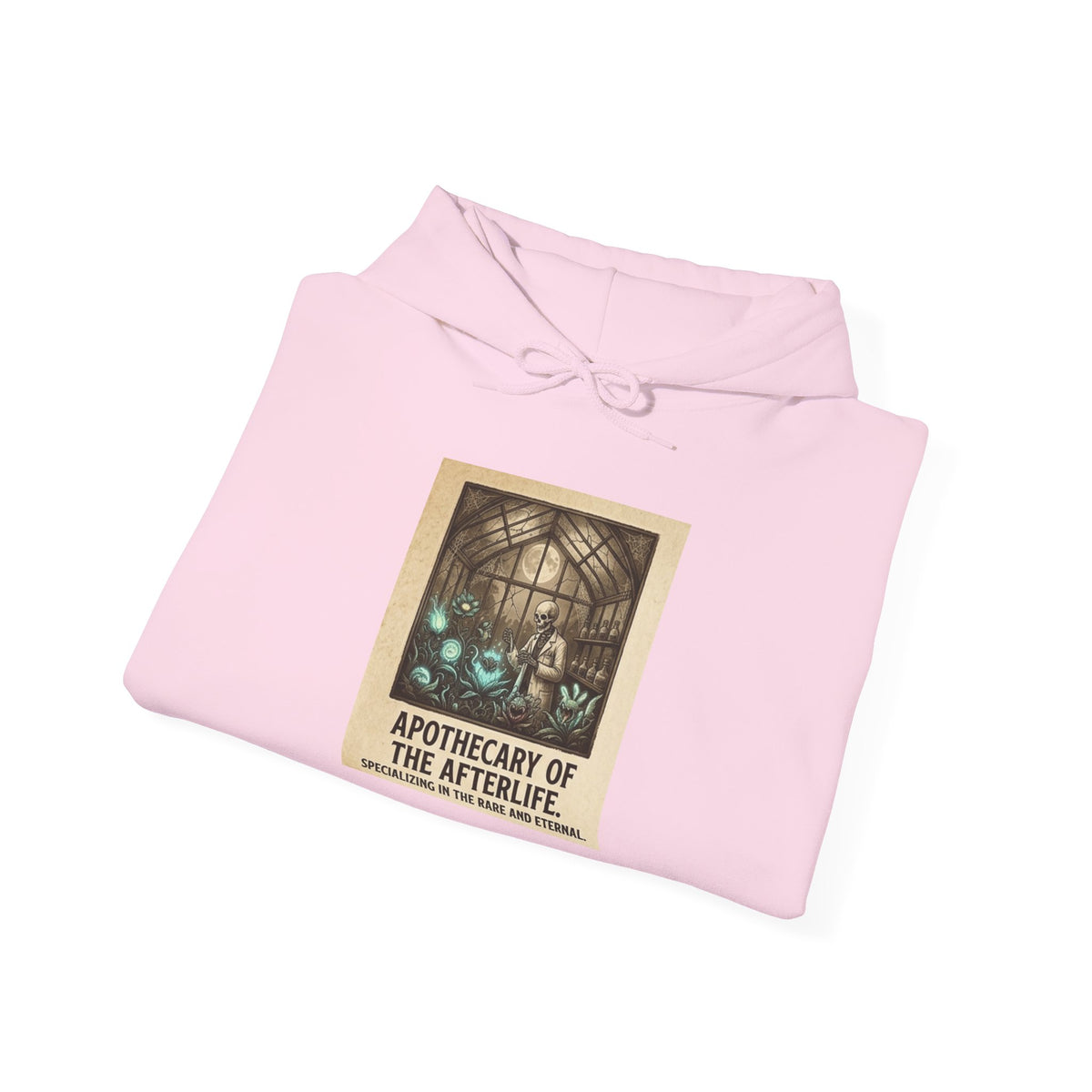 Apothecary of the Afterlife Hoodie – Gothic Vintage Potion Shop Sweatshirt