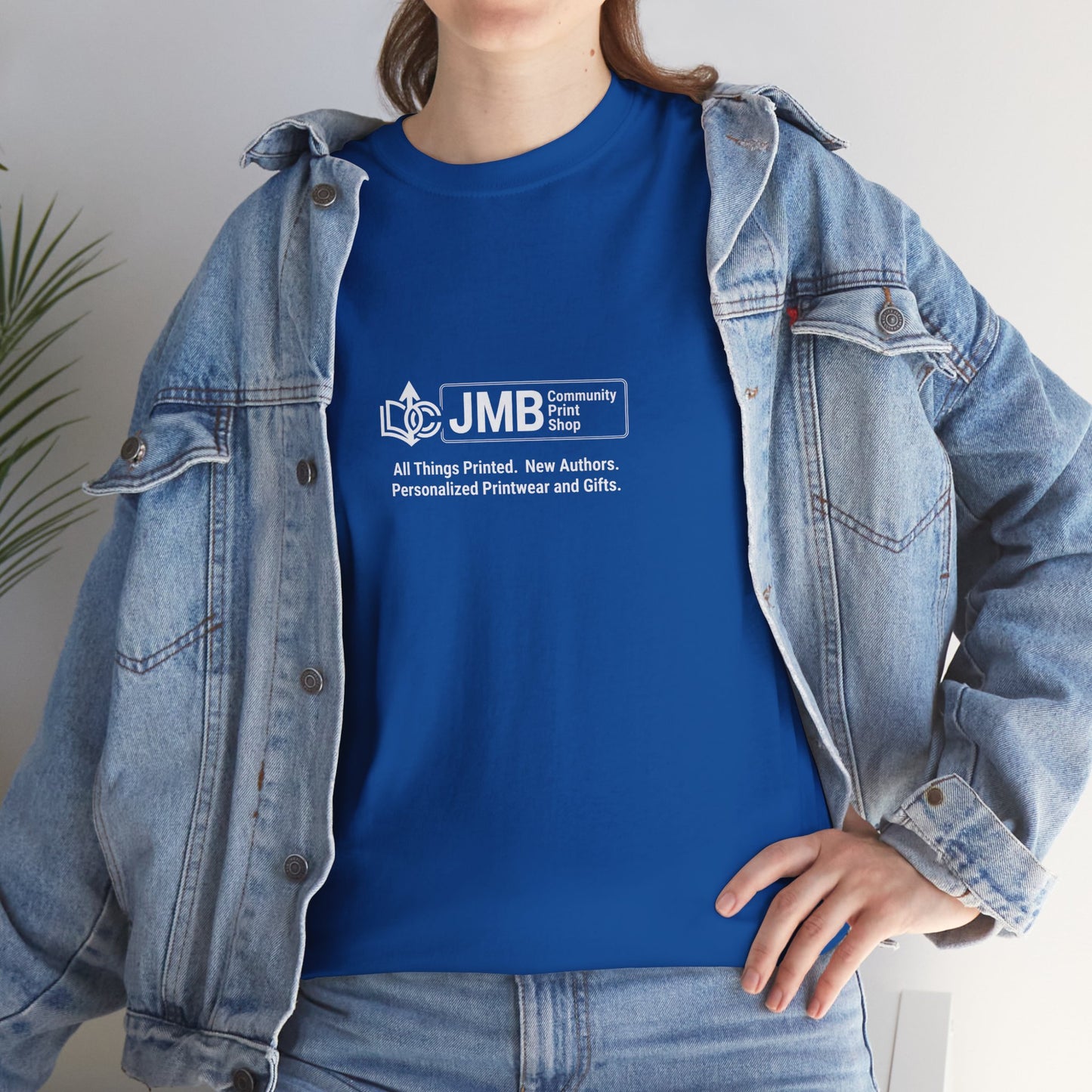 T-Shirt — Minimalist JMB Logo Tee (Small Chest Print)