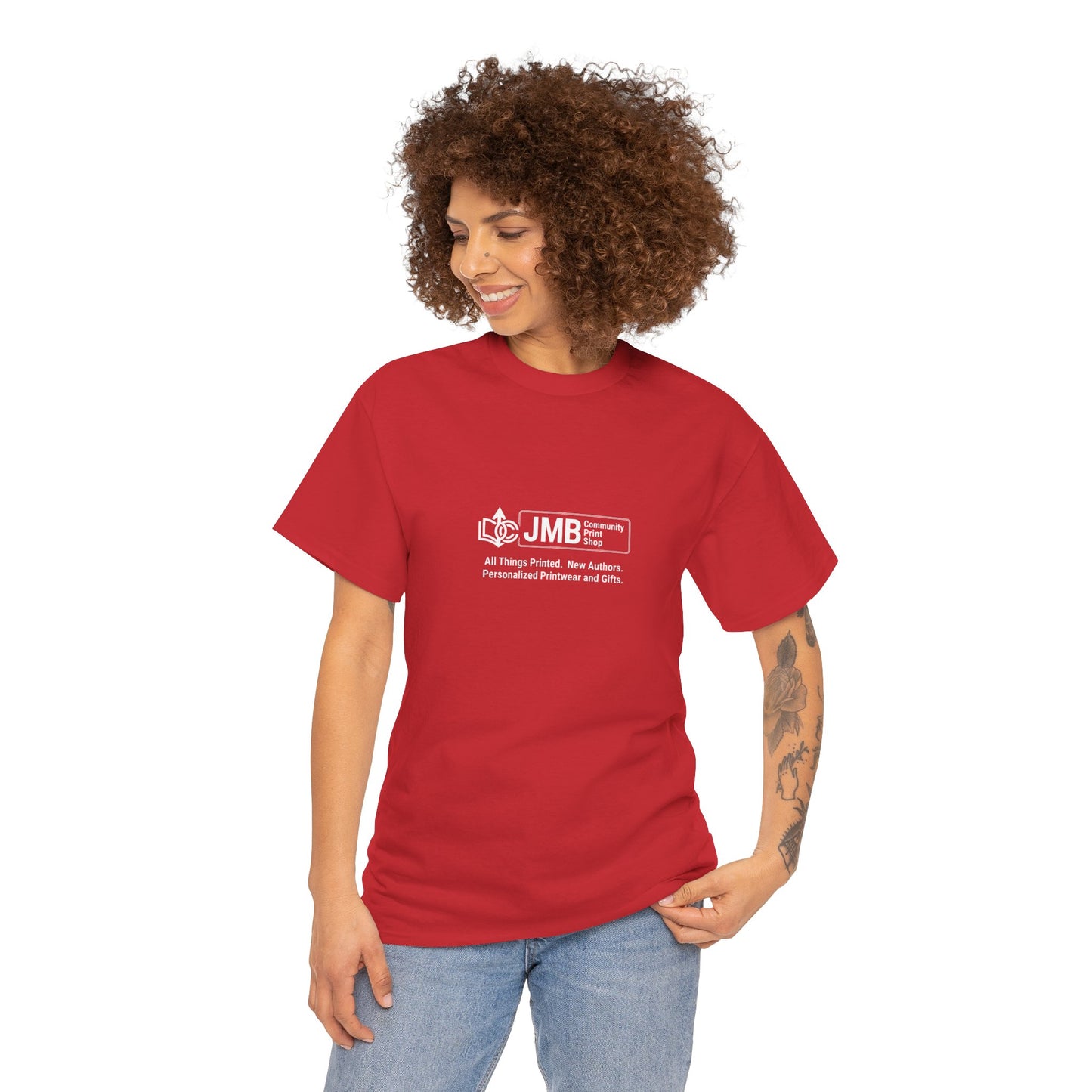 T-Shirt — Minimalist JMB Logo Tee (Small Chest Print)