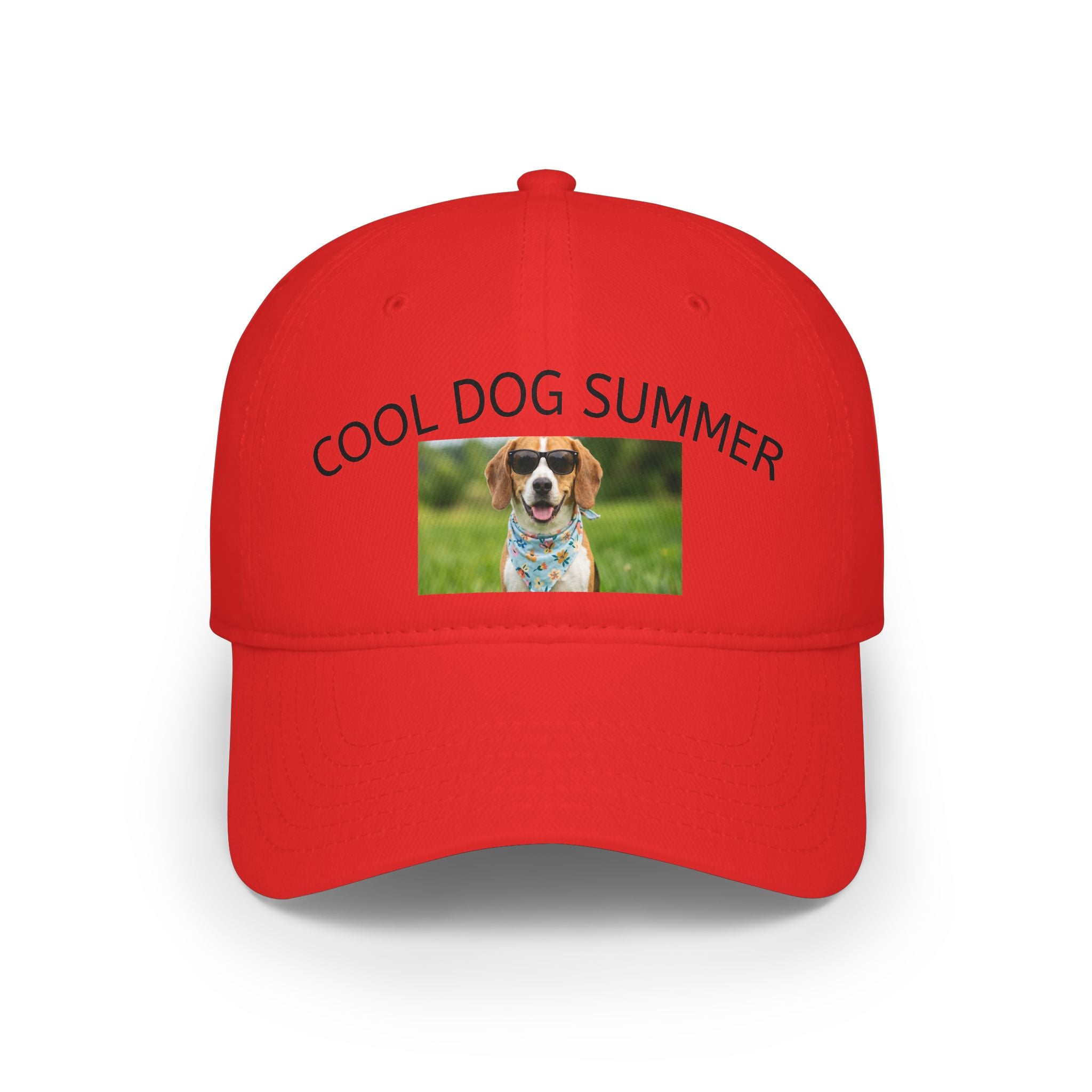Design your way! Personalized Photo Baseball Cap — Custom Pet Image Low-Profile Hat
