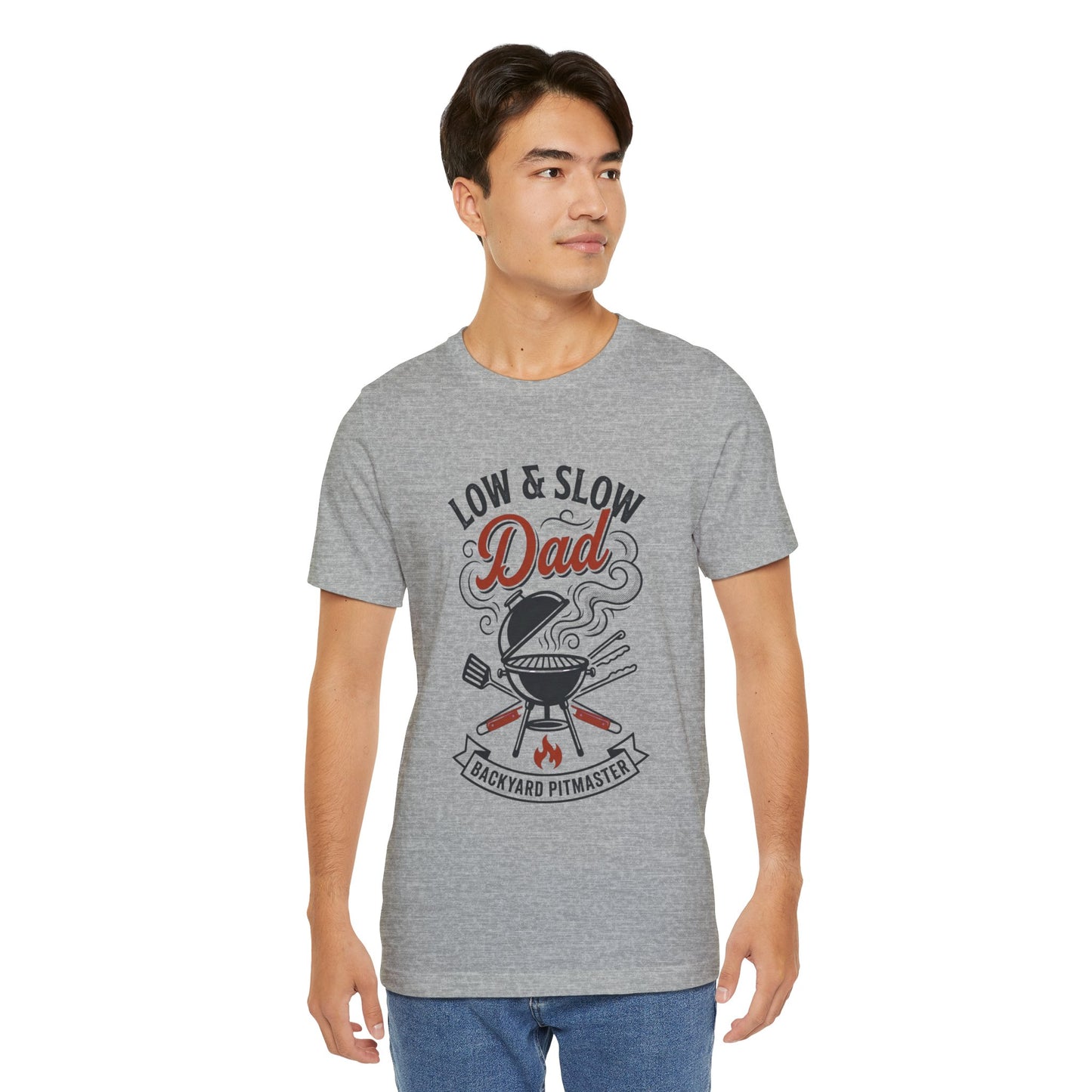 Low & Slow Dad Grill T-Shirt | Father’s Day BBQ Pitmaster Tee