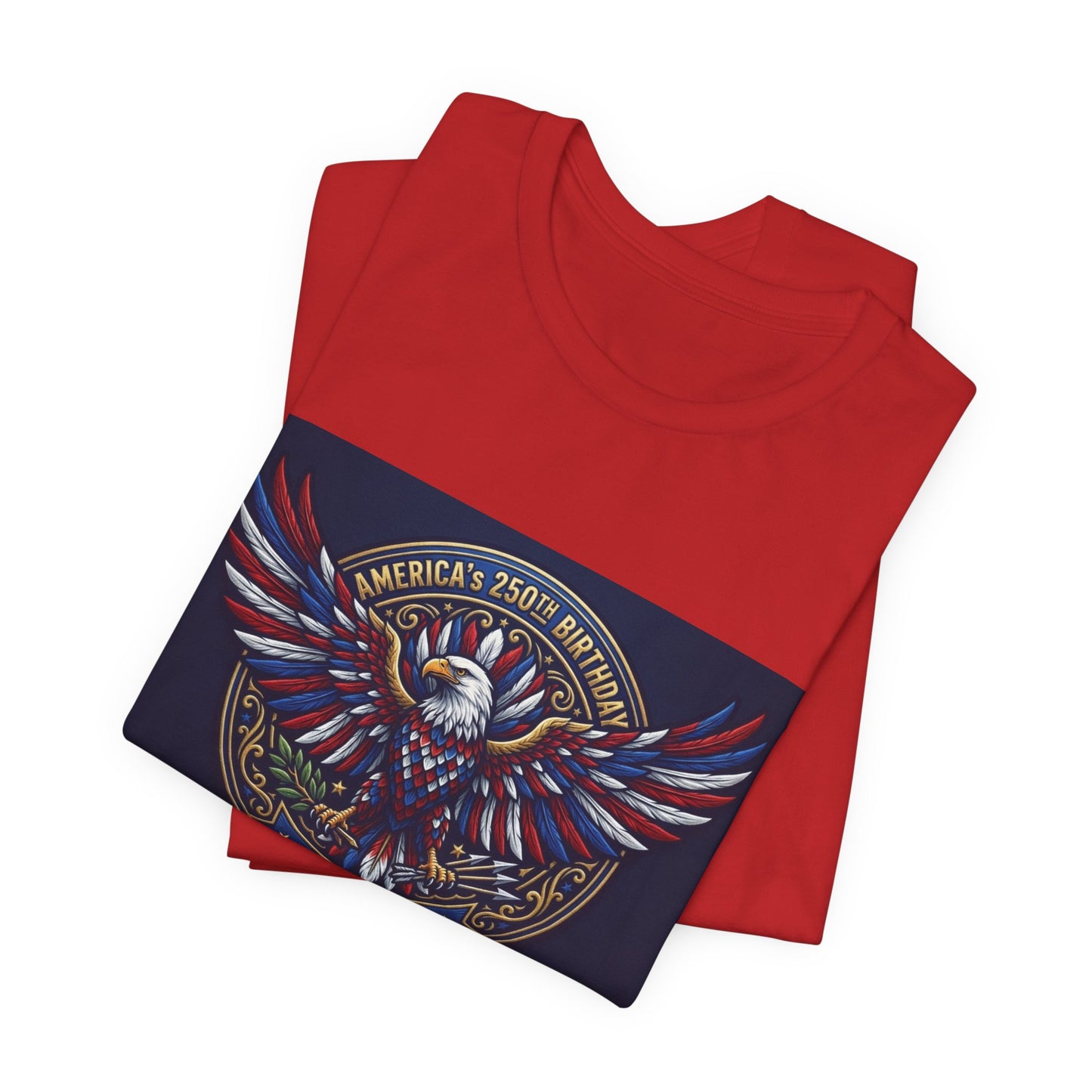 Patriotic Eagle 250th Anniversary T-Shirt — America 1776–2026 Commemorative Tee