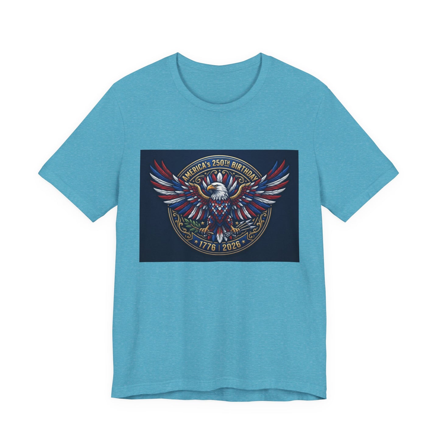 Patriotic Eagle 250th Anniversary T-Shirt — America 1776–2026 Commemorative Tee