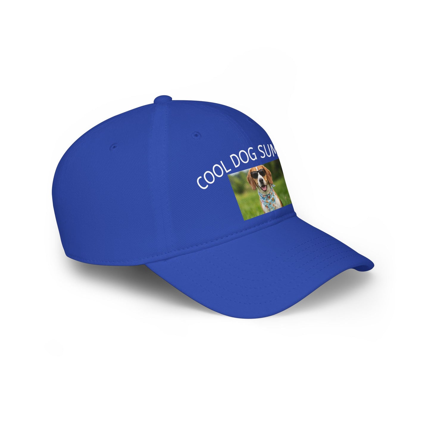 Design your way! Personalized Photo Baseball Cap — Custom Pet Image Low-Profile Hat