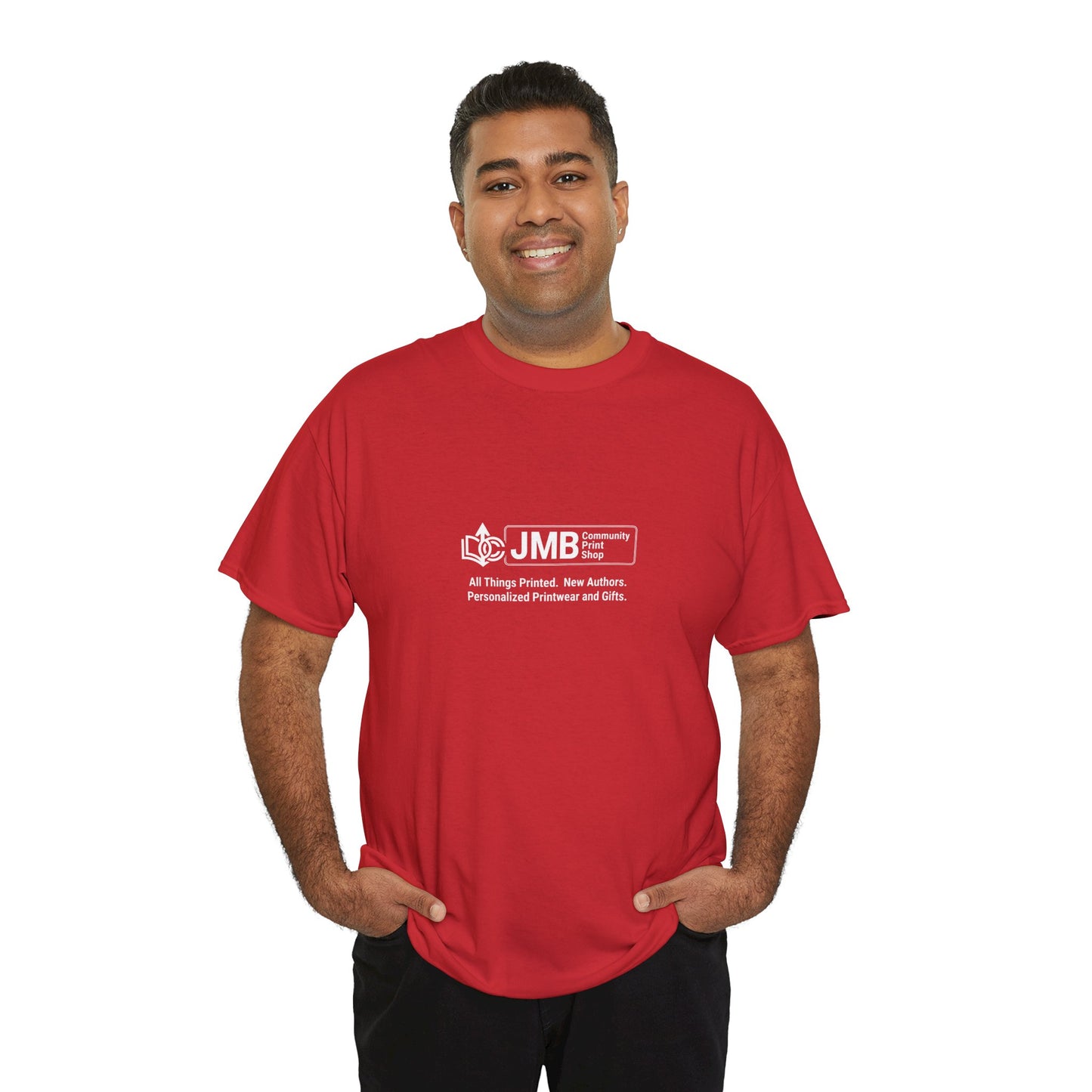 T-Shirt — Minimalist JMB Logo Tee (Small Chest Print)