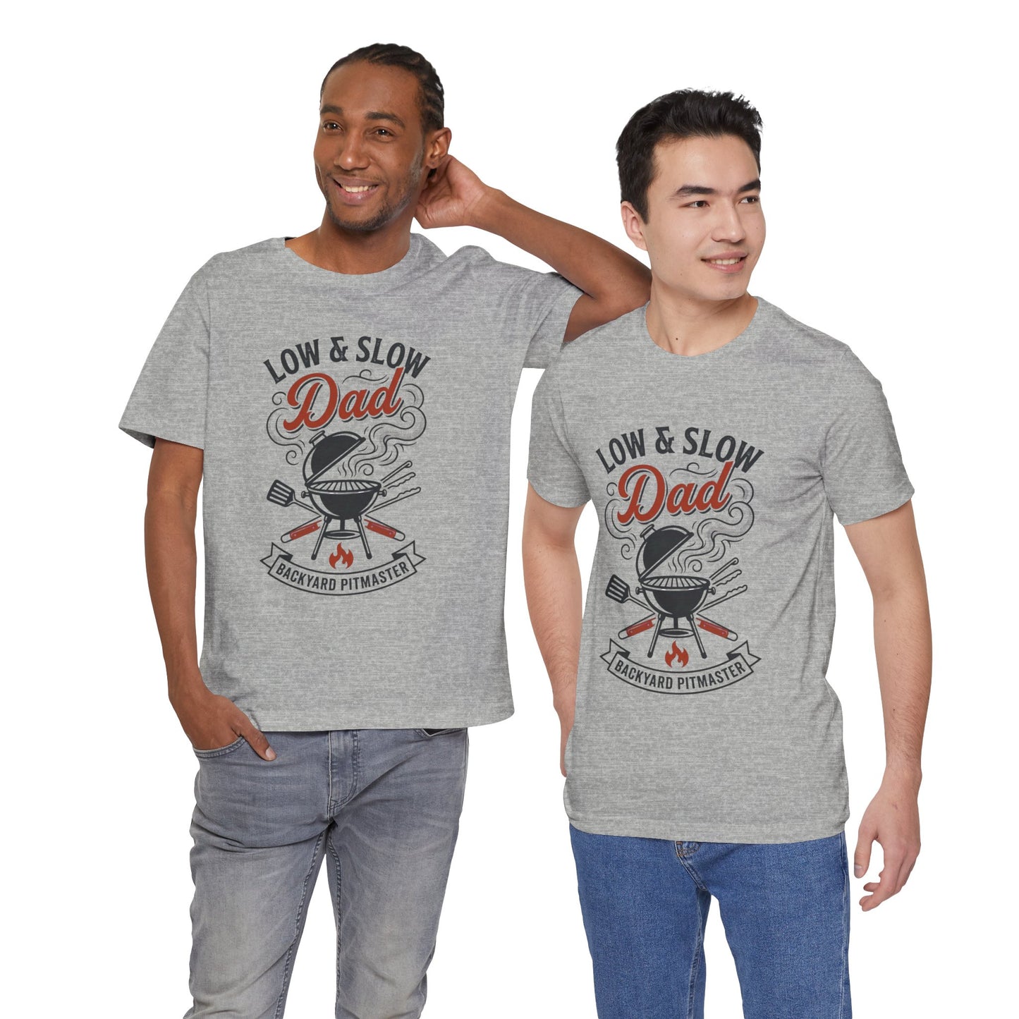 Low & Slow Dad Grill T-Shirt | Father’s Day BBQ Pitmaster Tee