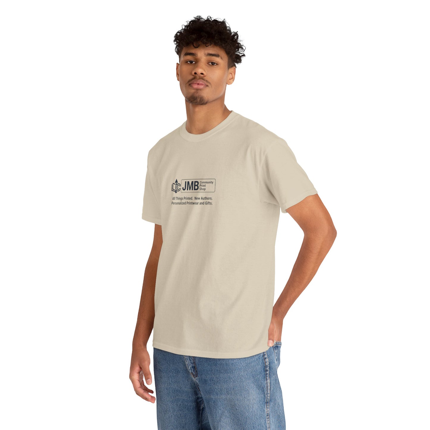 T-Shirt — Minimalist JMB Logo Tee (Small Chest Print)