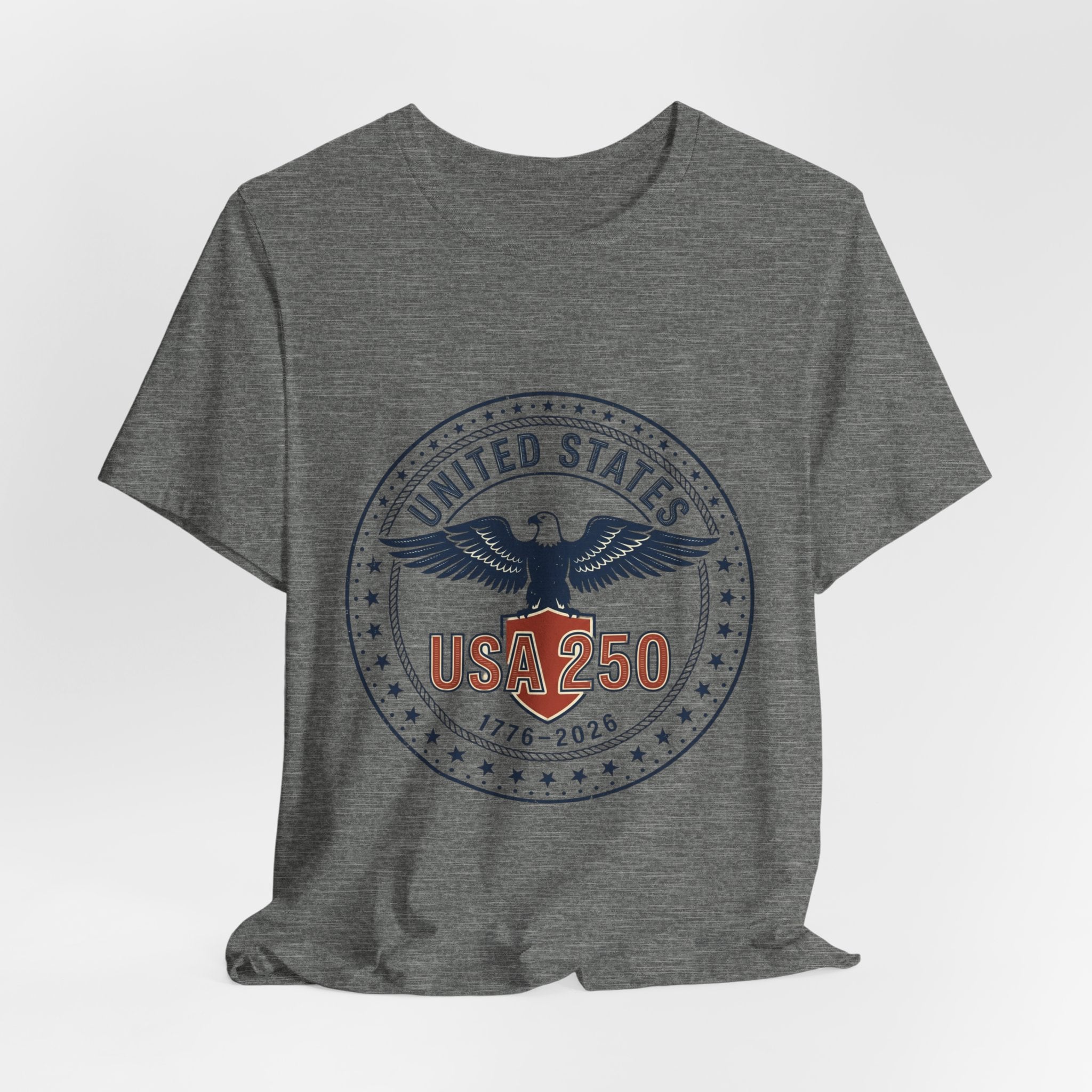 USA 250th Birthday Eagle Seal T-Shirt | 1776-2026 4th of July Patriotic Birthday