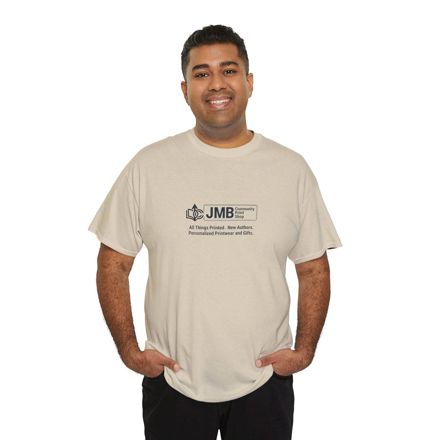 T-Shirt — Minimalist JMB Logo Tee (Small Chest Print)