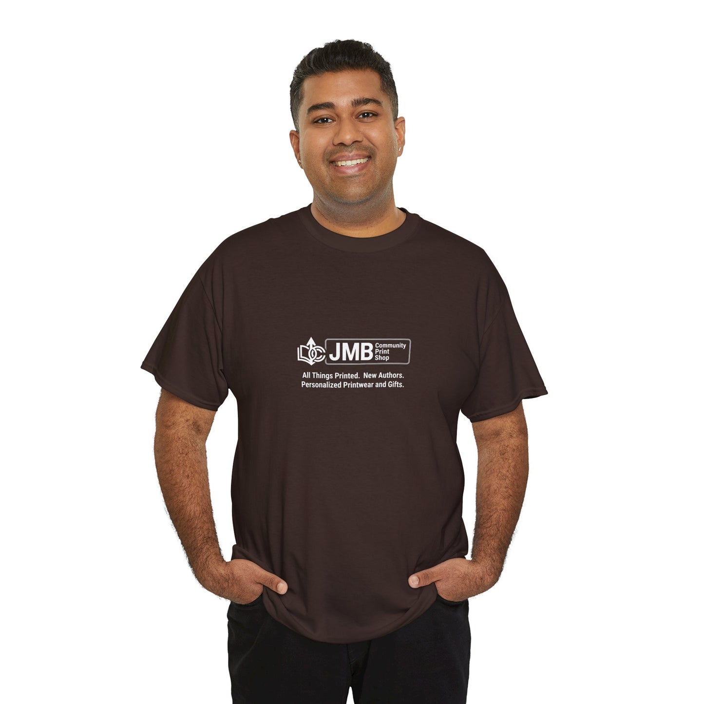 T-Shirt — Minimalist JMB Logo Tee (Small Chest Print)
