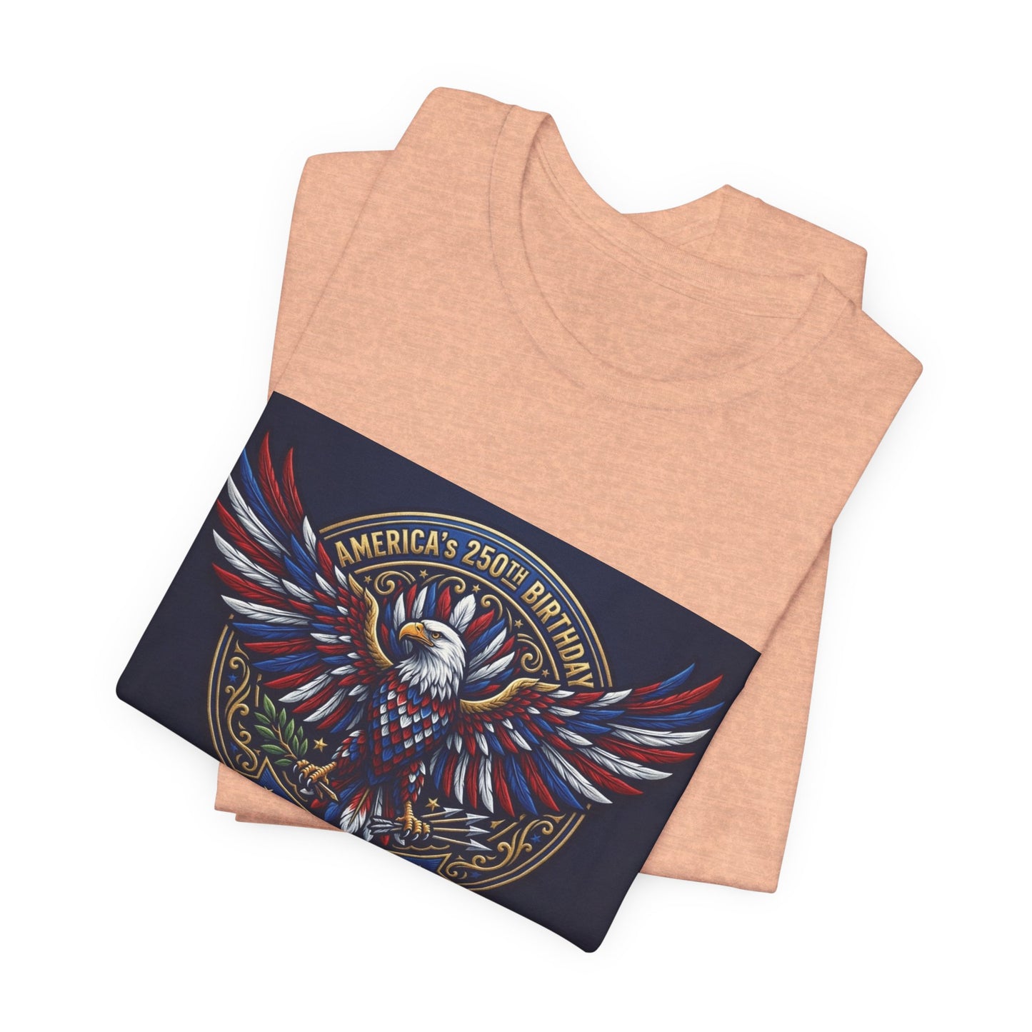 Patriotic Eagle 250th Anniversary T-Shirt — America 1776–2026 Commemorative Tee