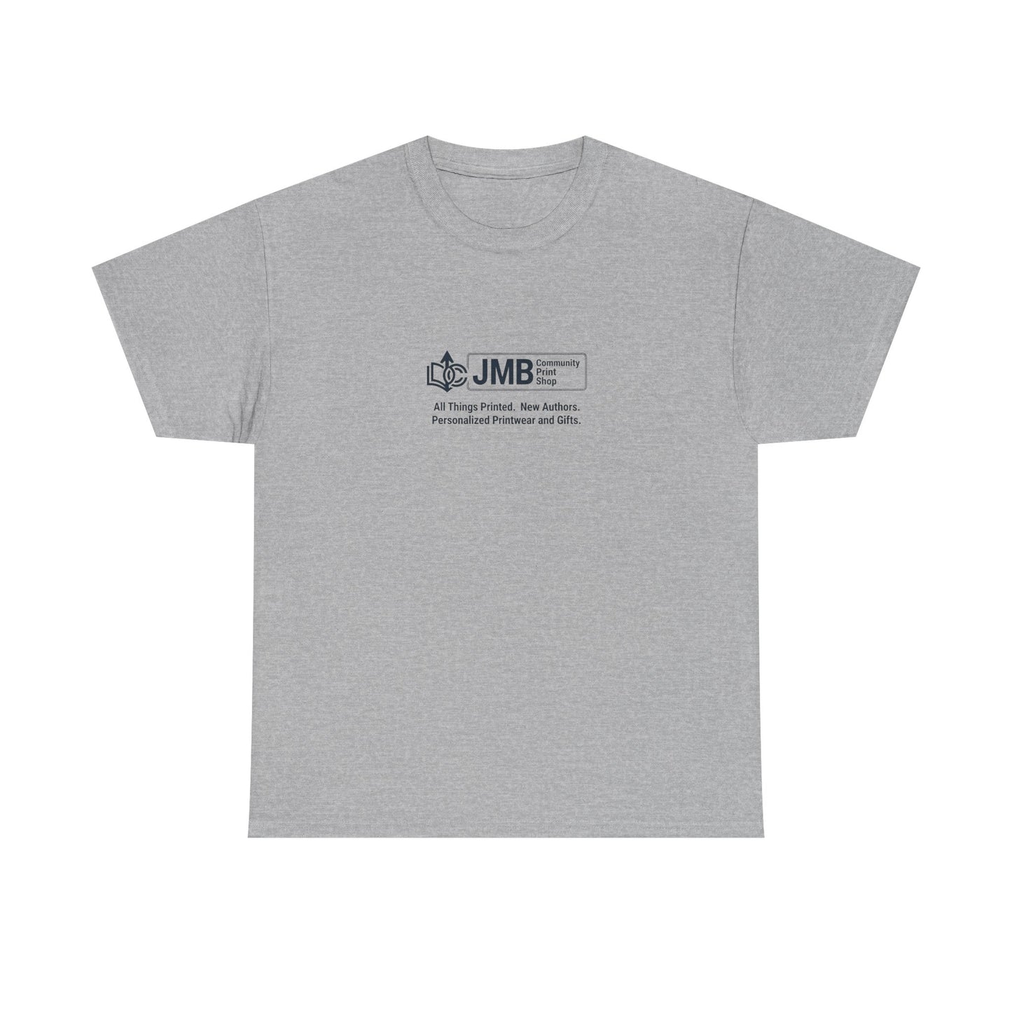 T-Shirt — Minimalist JMB Logo Tee (Small Chest Print)