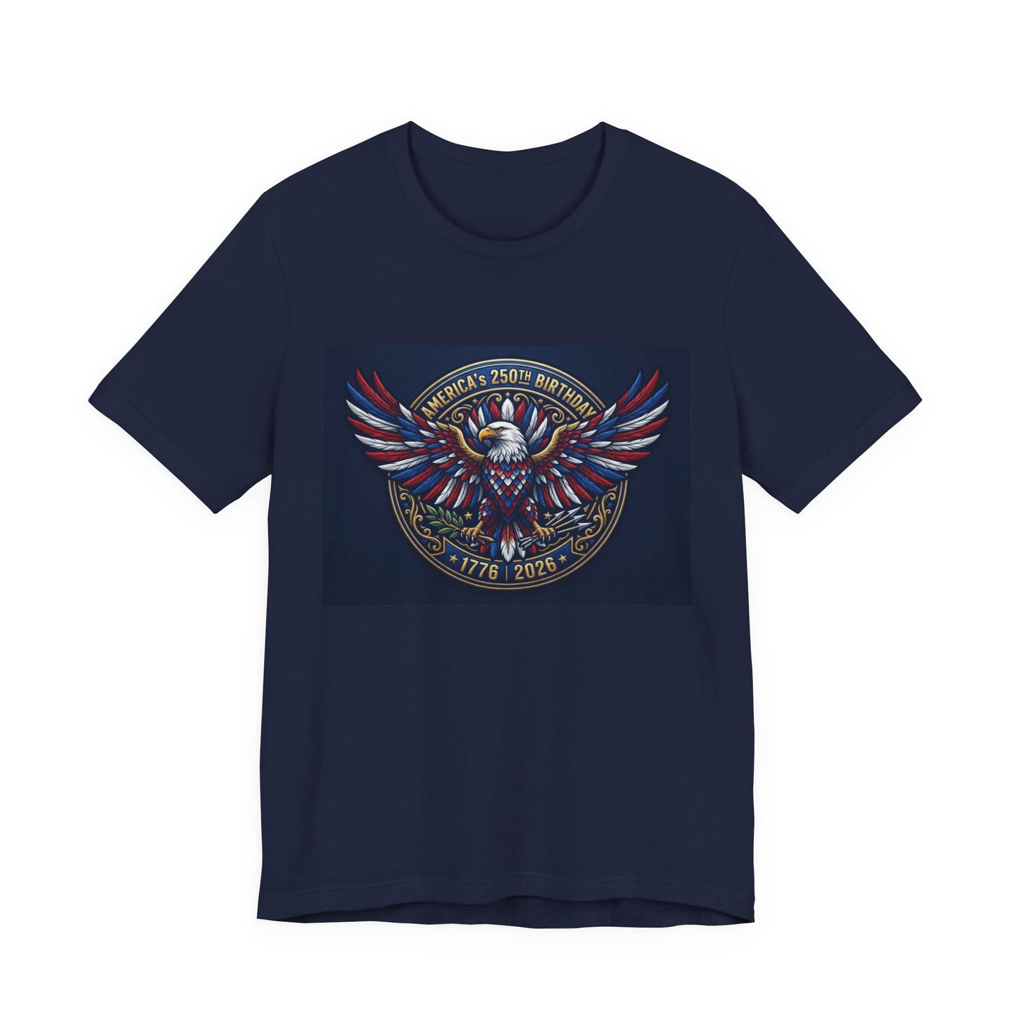 Patriotic Eagle 250th Anniversary T-Shirt — America 1776–2026 Commemorative Tee