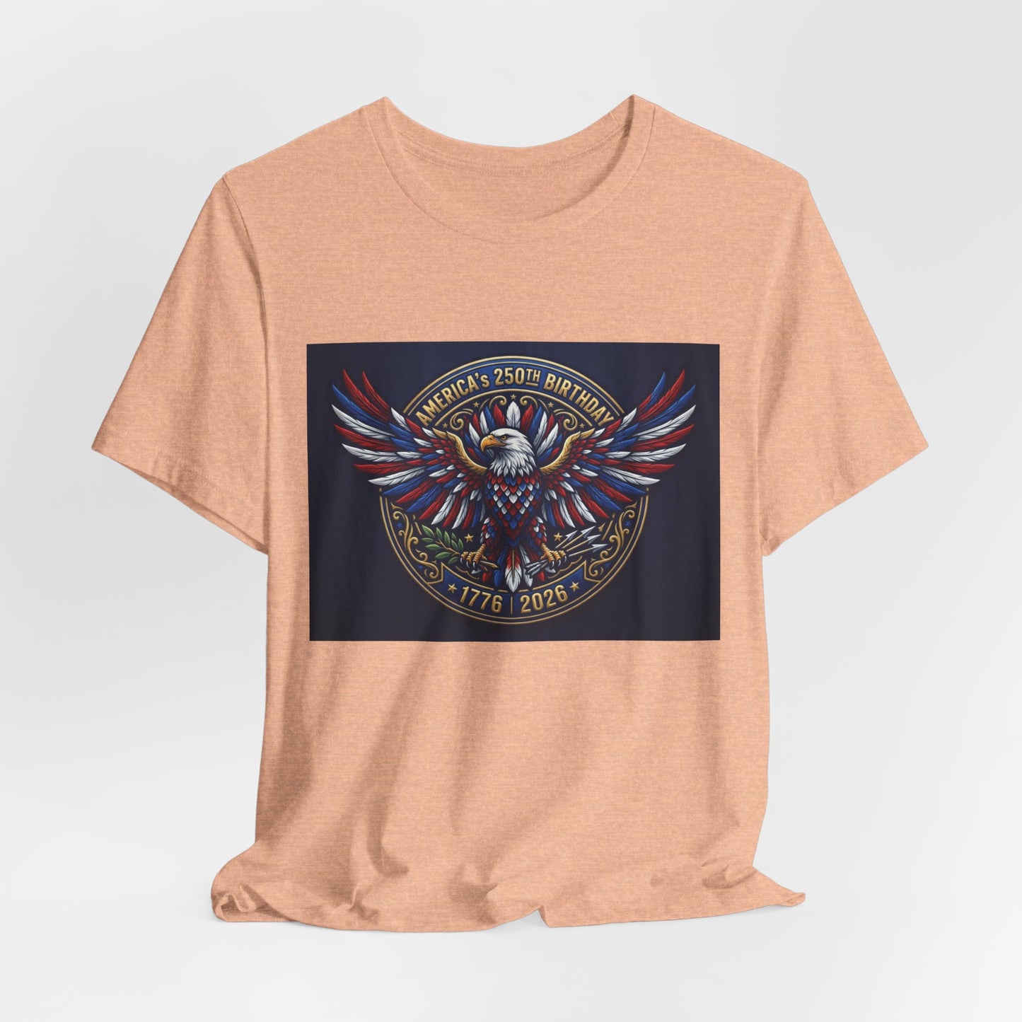 Patriotic Eagle 250th Anniversary T-Shirt — America 1776–2026 Commemorative Tee