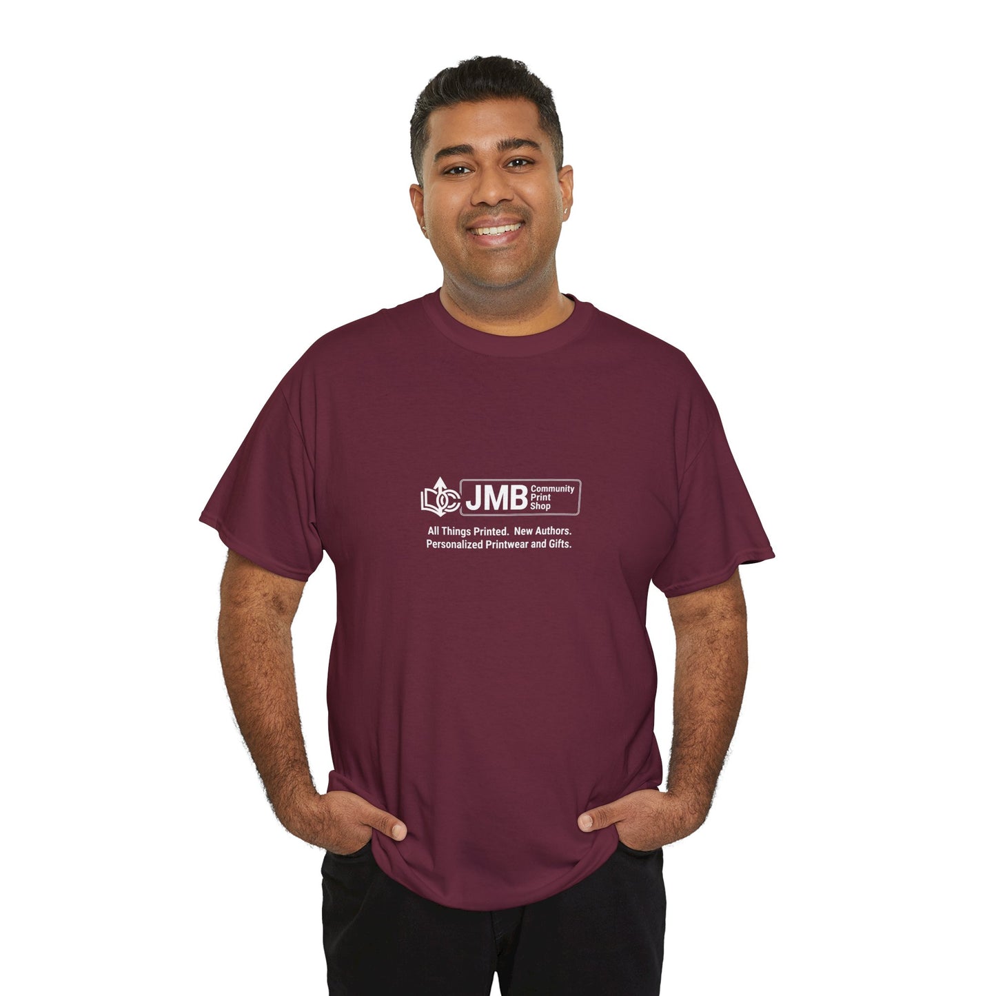 T-Shirt — Minimalist JMB Logo Tee (Small Chest Print)