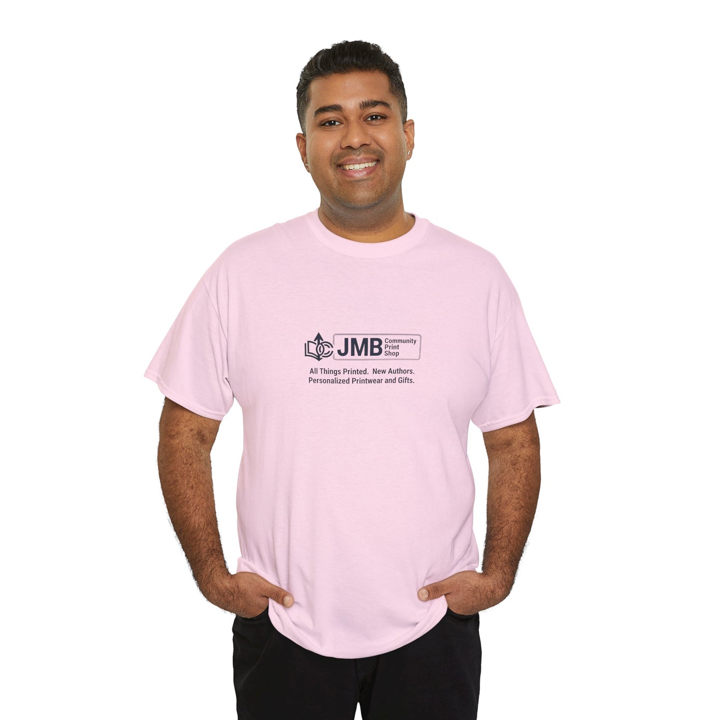 T-Shirt — Minimalist JMB Logo Tee (Small Chest Print)