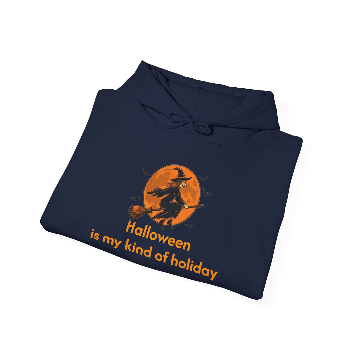 Halloween Hoodie — "Halloween is my kind of holiday" Witch Moon Sweatshirt