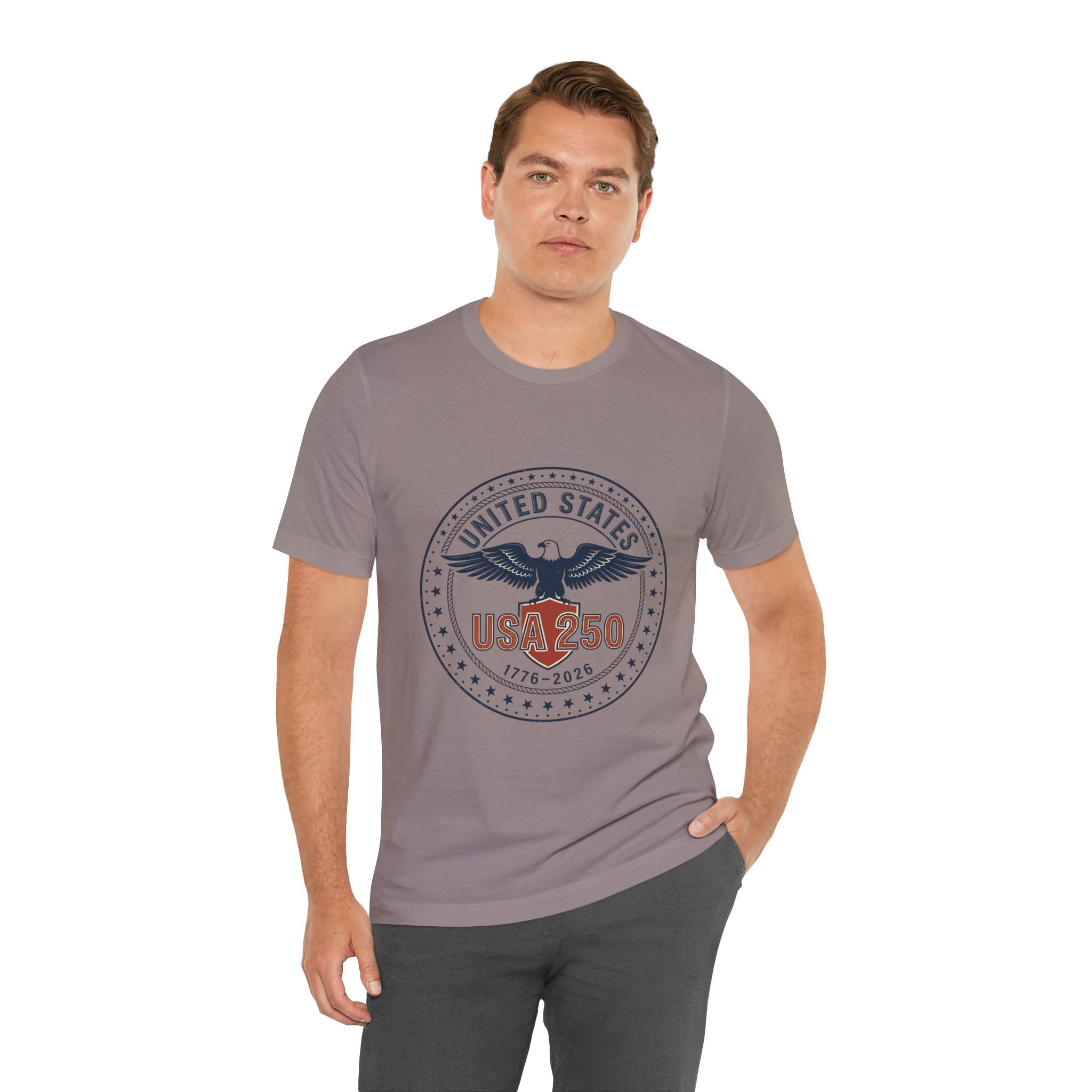 USA 250th Birthday Eagle Seal T-Shirt | 1776-2026 4th of July Patriotic Birthday