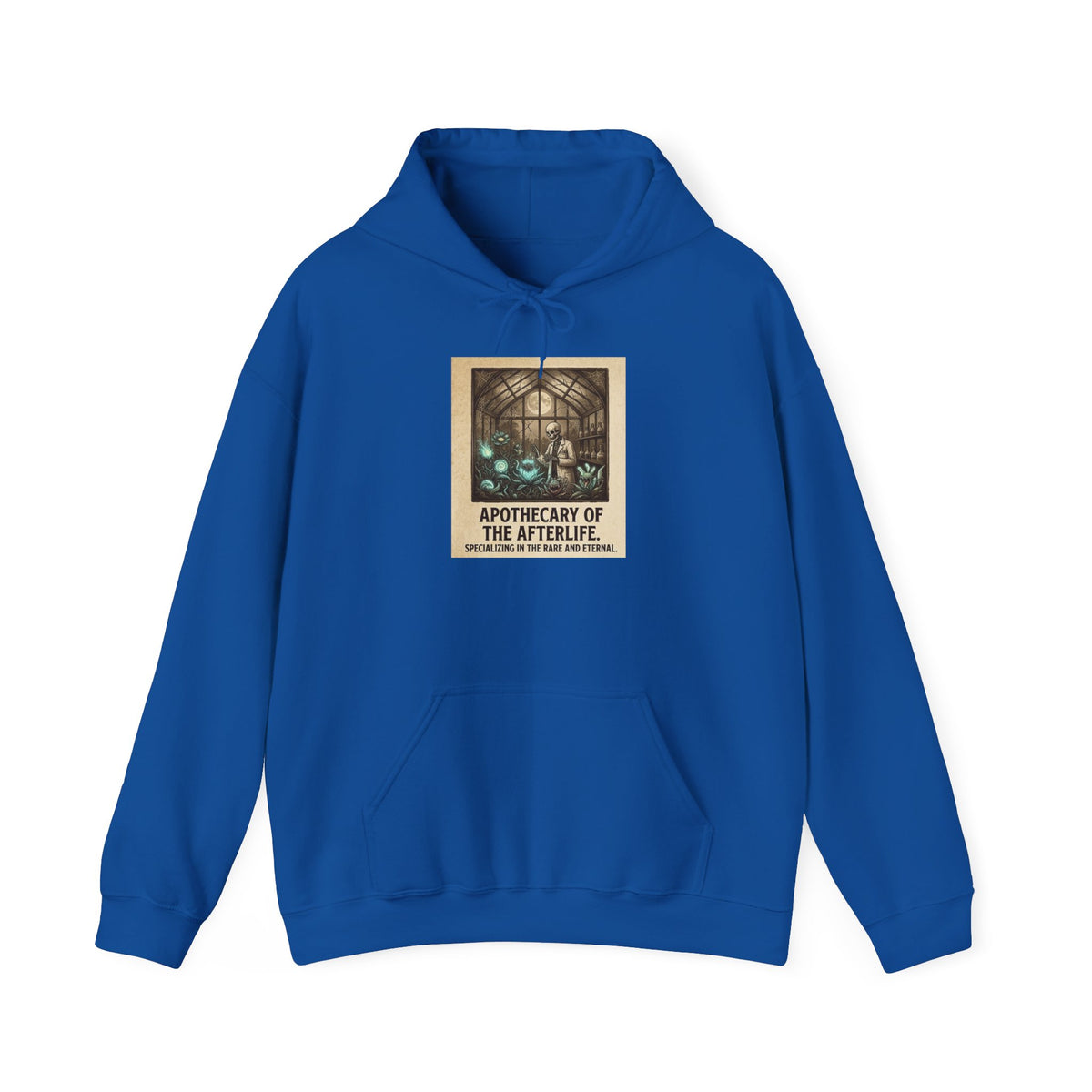 Apothecary of the Afterlife Hoodie – Gothic Vintage Potion Shop Sweatshirt