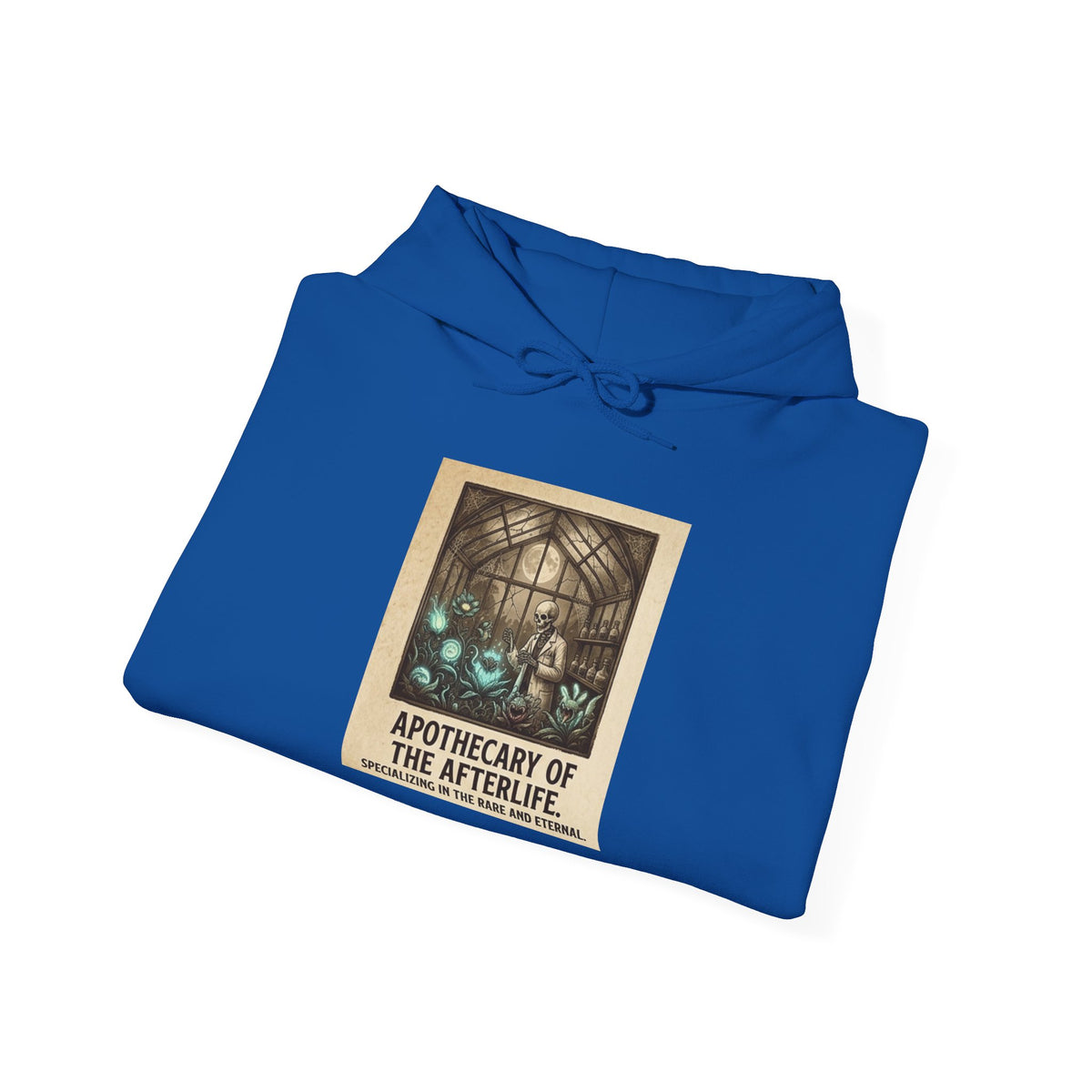Apothecary of the Afterlife Hoodie – Gothic Vintage Potion Shop Sweatshirt