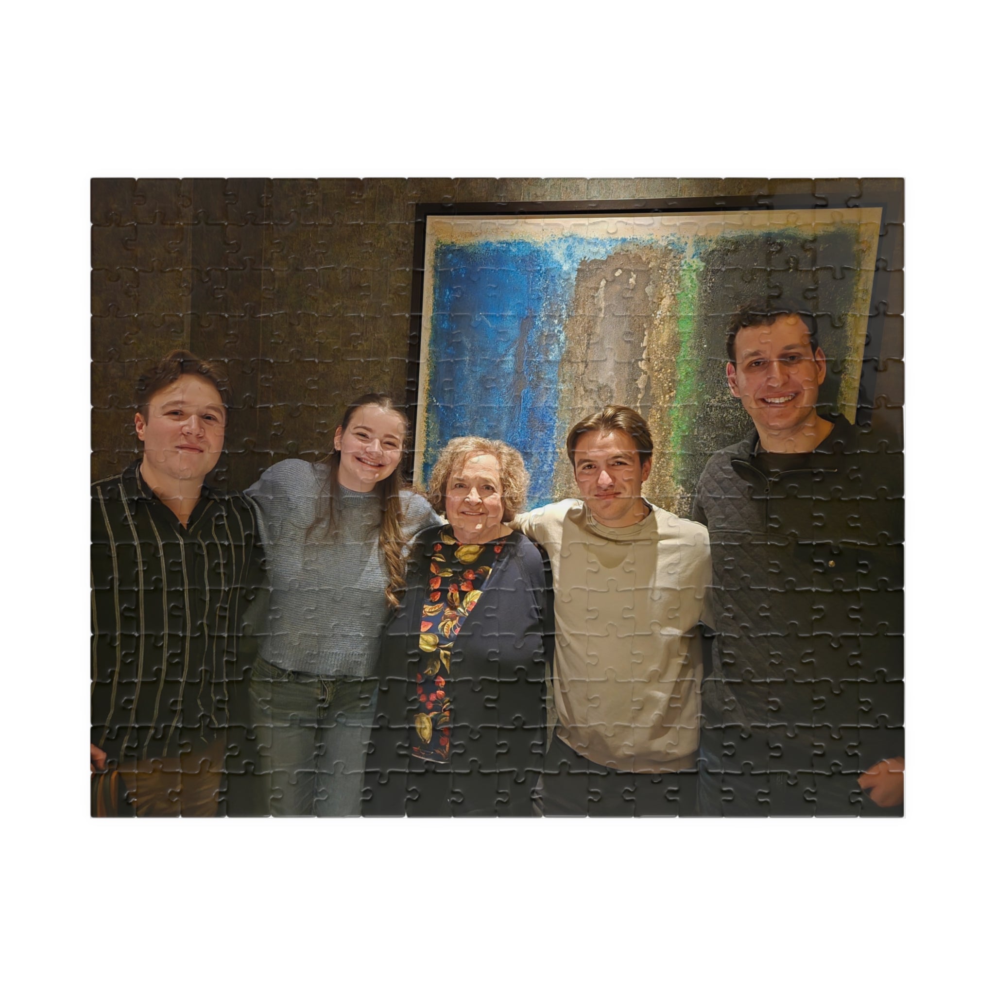 Custom Photo Family Puzzle — Personalized Jigsaw (110–1014 Pieces)