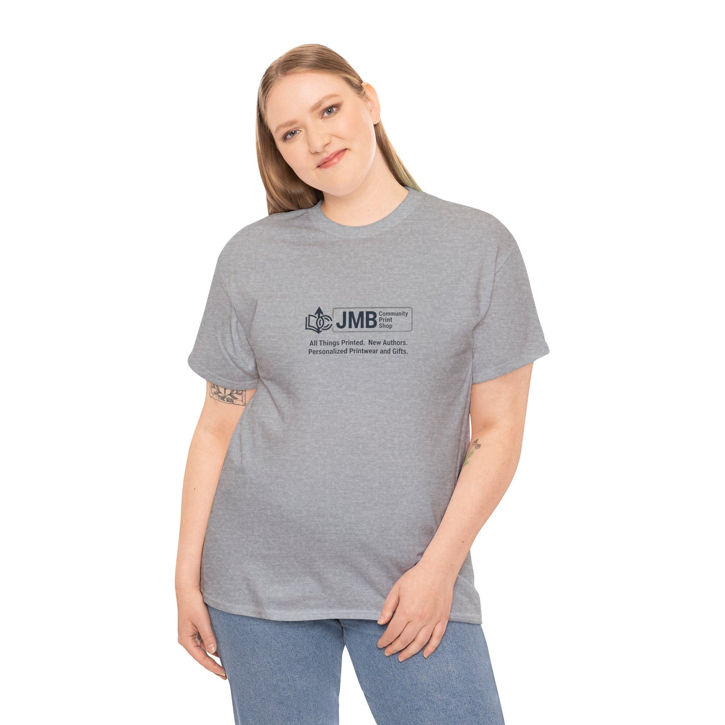 T-Shirt — Minimalist JMB Logo Tee (Small Chest Print)
